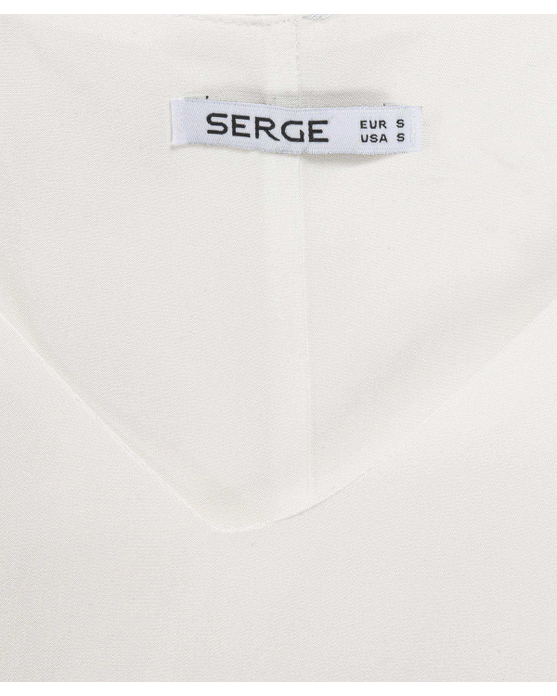 تاپ زنانه سفید سرژه Serge کد 202648
