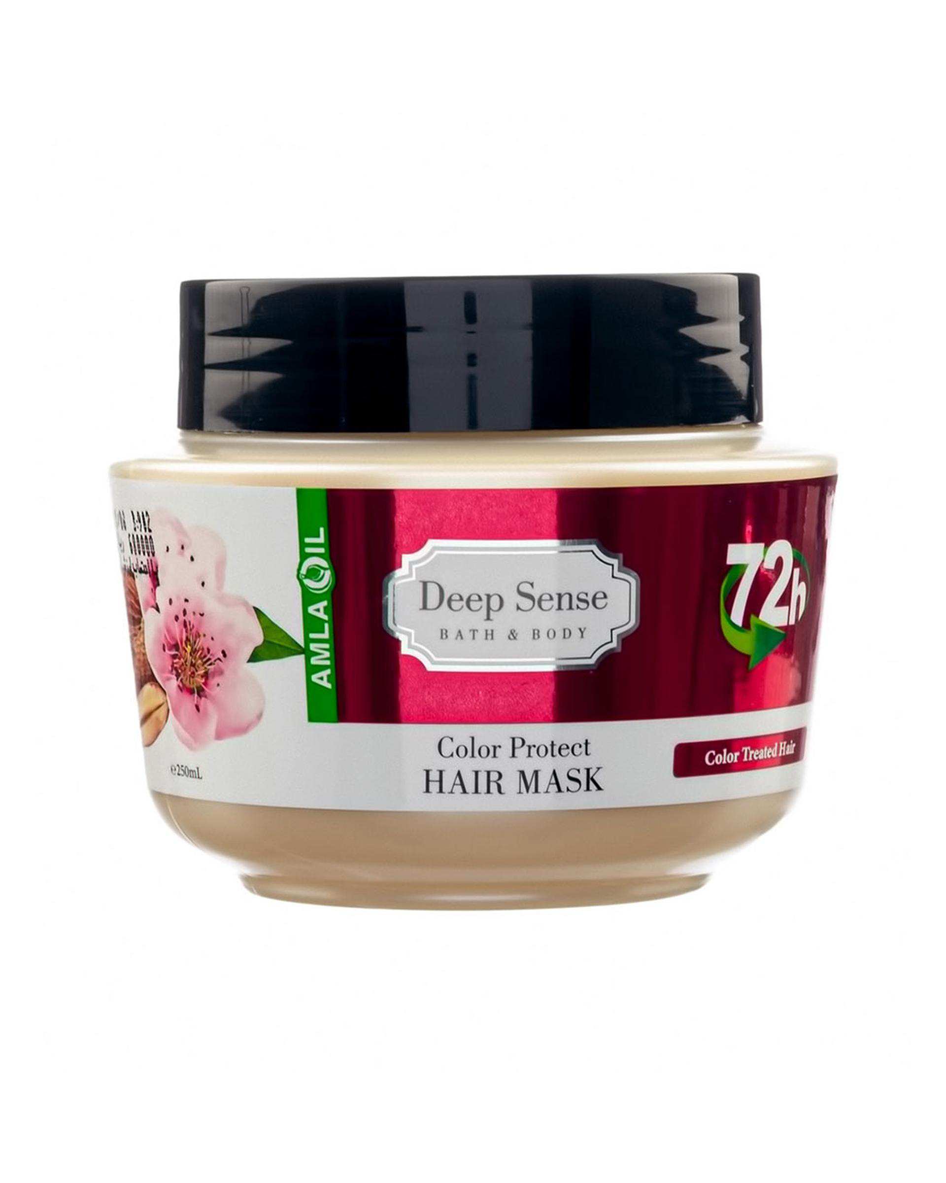 ماسک مو آبرسان دیپ سنس Deep Sense مناسب مو رنگ شده حاوی روغن بادام 250ml