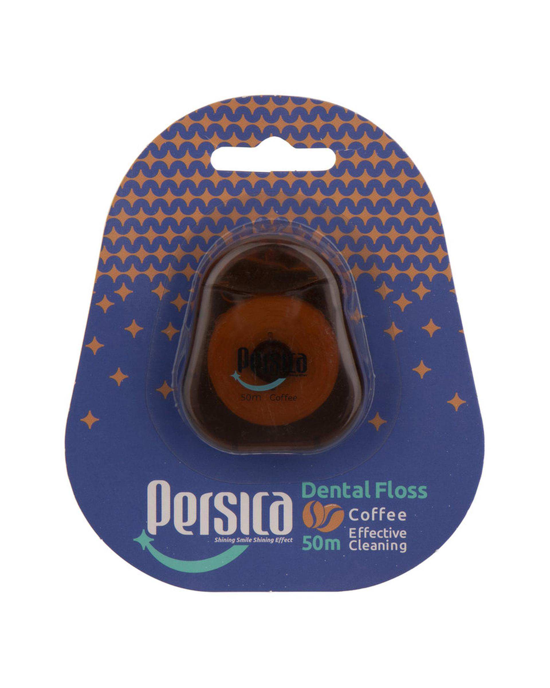 نخ دندان پرسیکا Persica با طعم قهوه