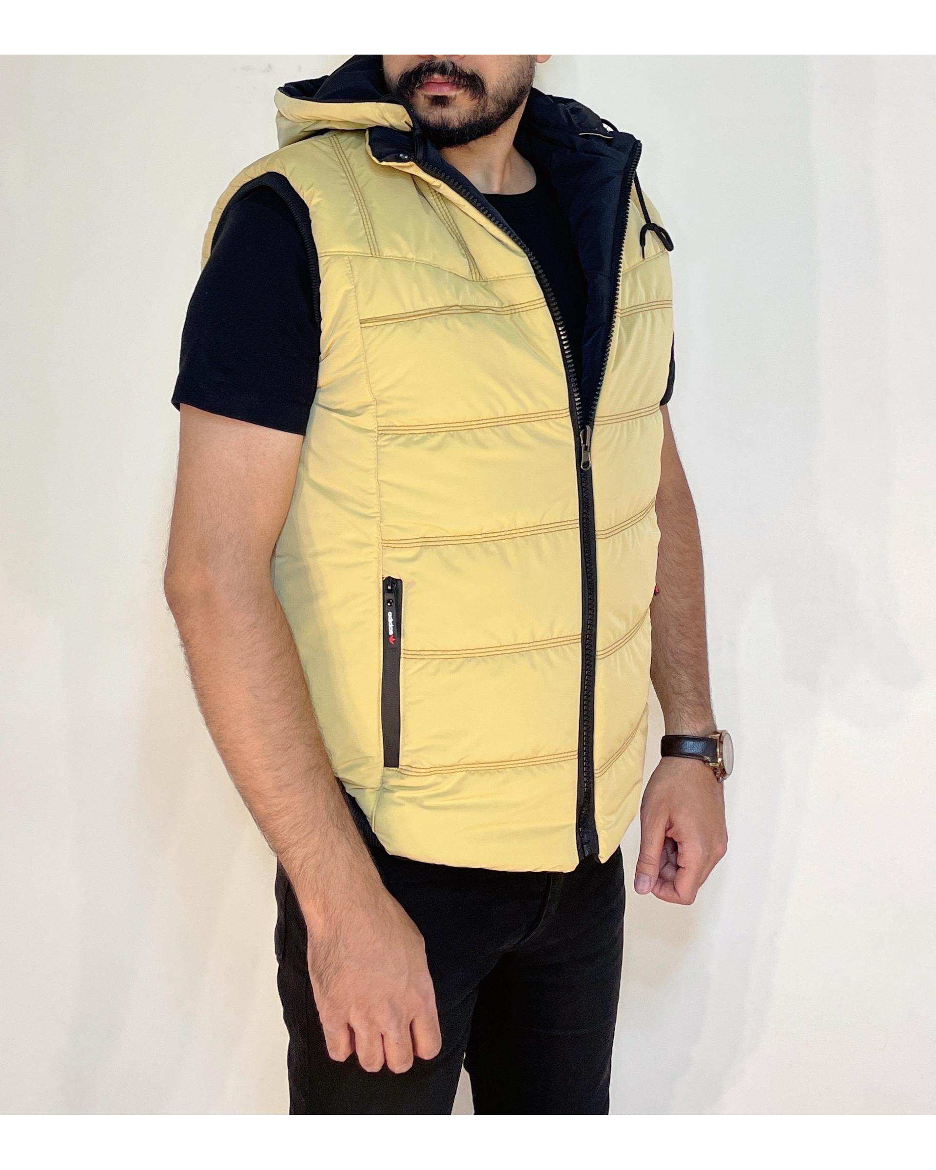پافر مردانه دورو ضد آب مشکی زرد دیورسو Diverso کد 4677