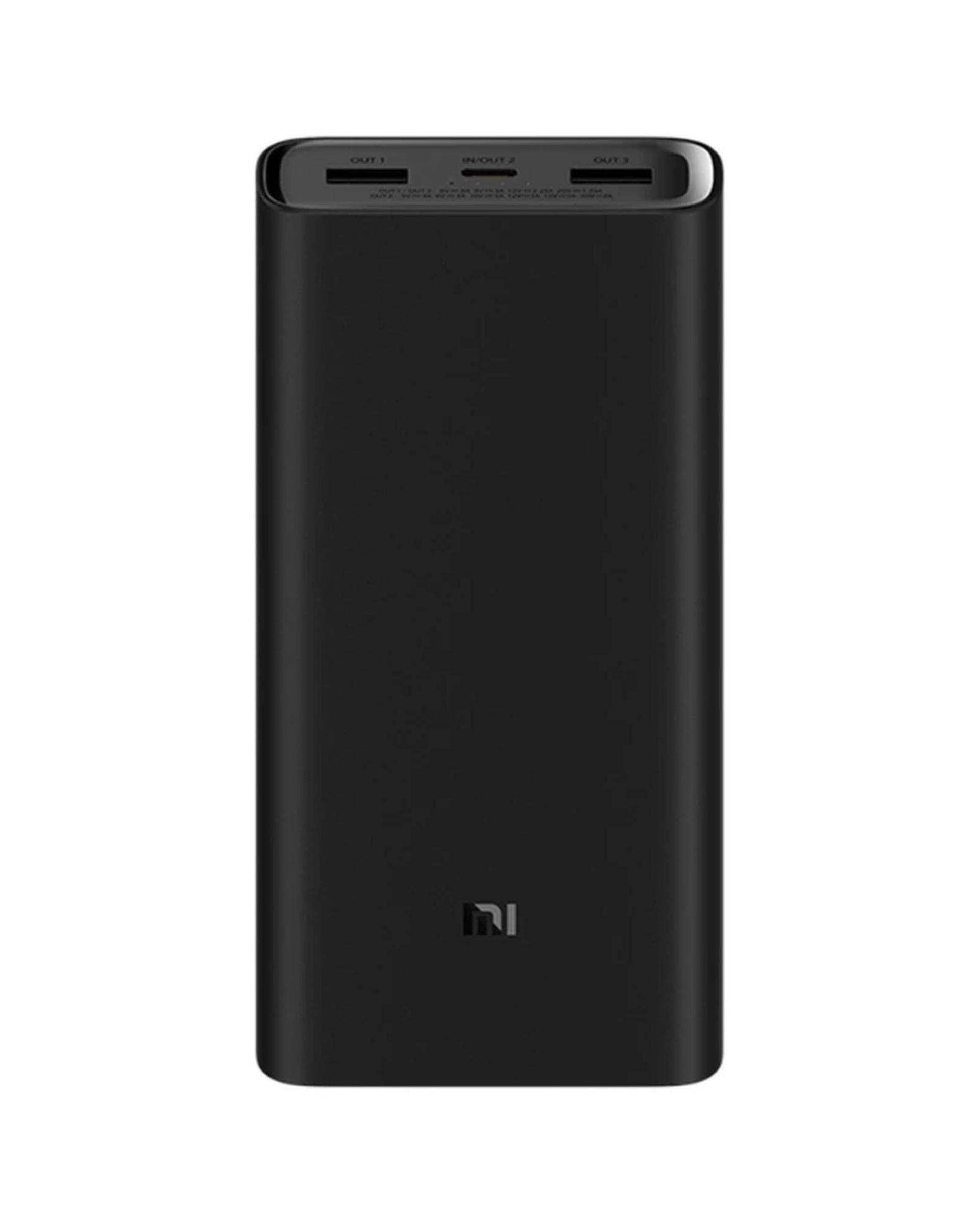 پاوربانک مشکی شیائومی Xiaomi مدل PB2050SZM ظرفیت 20000 میلی آمپر ساعت