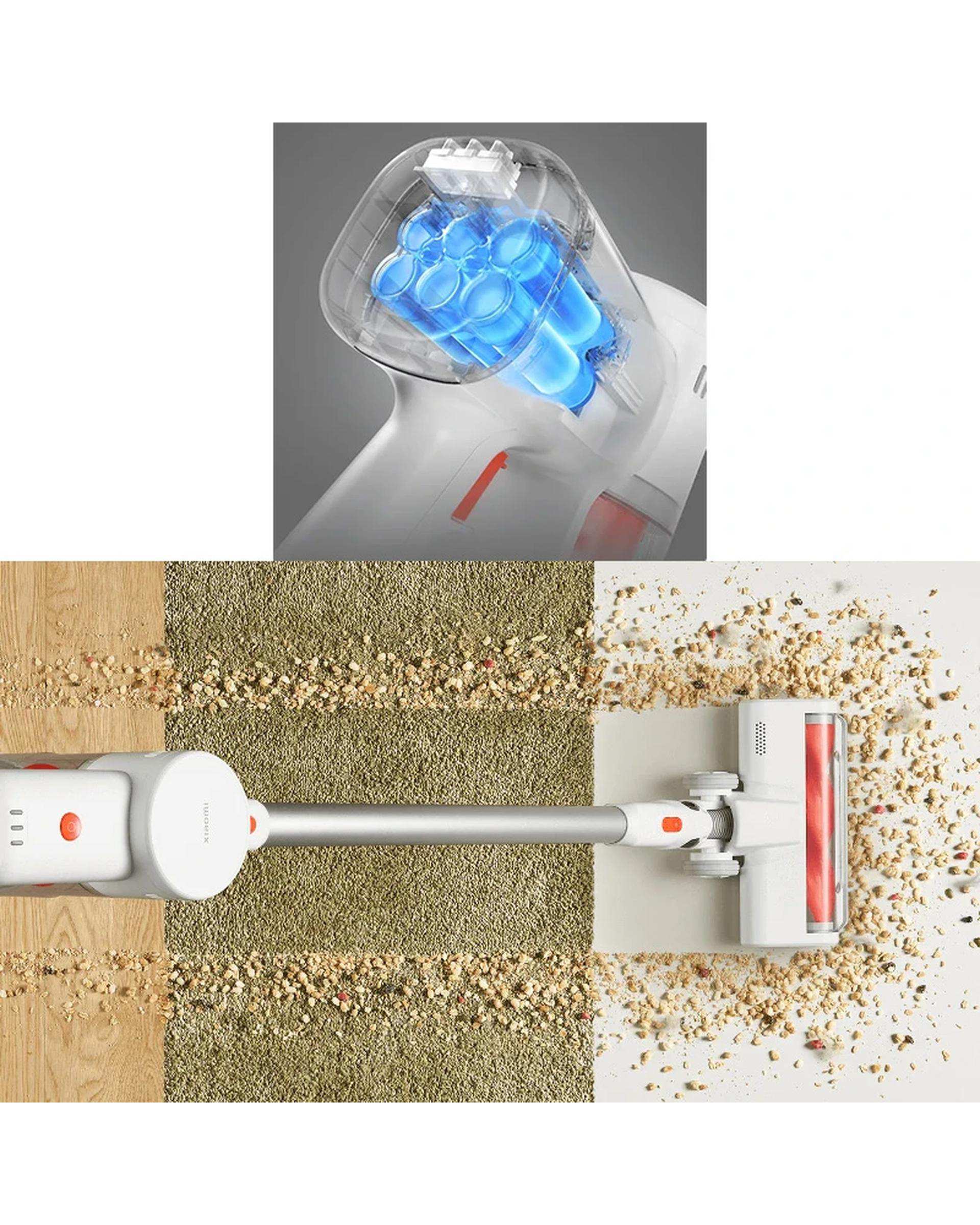 جارو شارژی و دستی سفید شیائومی Xiaomi مدل Xiaomi Vacuum Cleaner G20 Lite