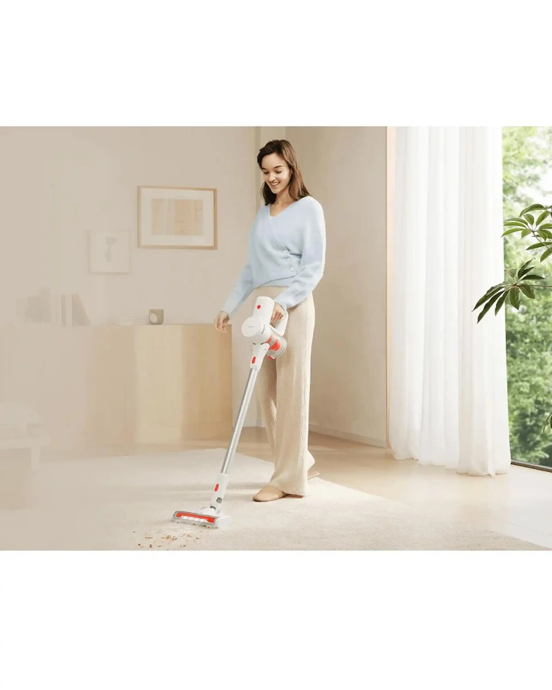 جارو شارژی و دستی سفید شیائومی Xiaomi مدل Xiaomi Vacuum Cleaner G20 Lite