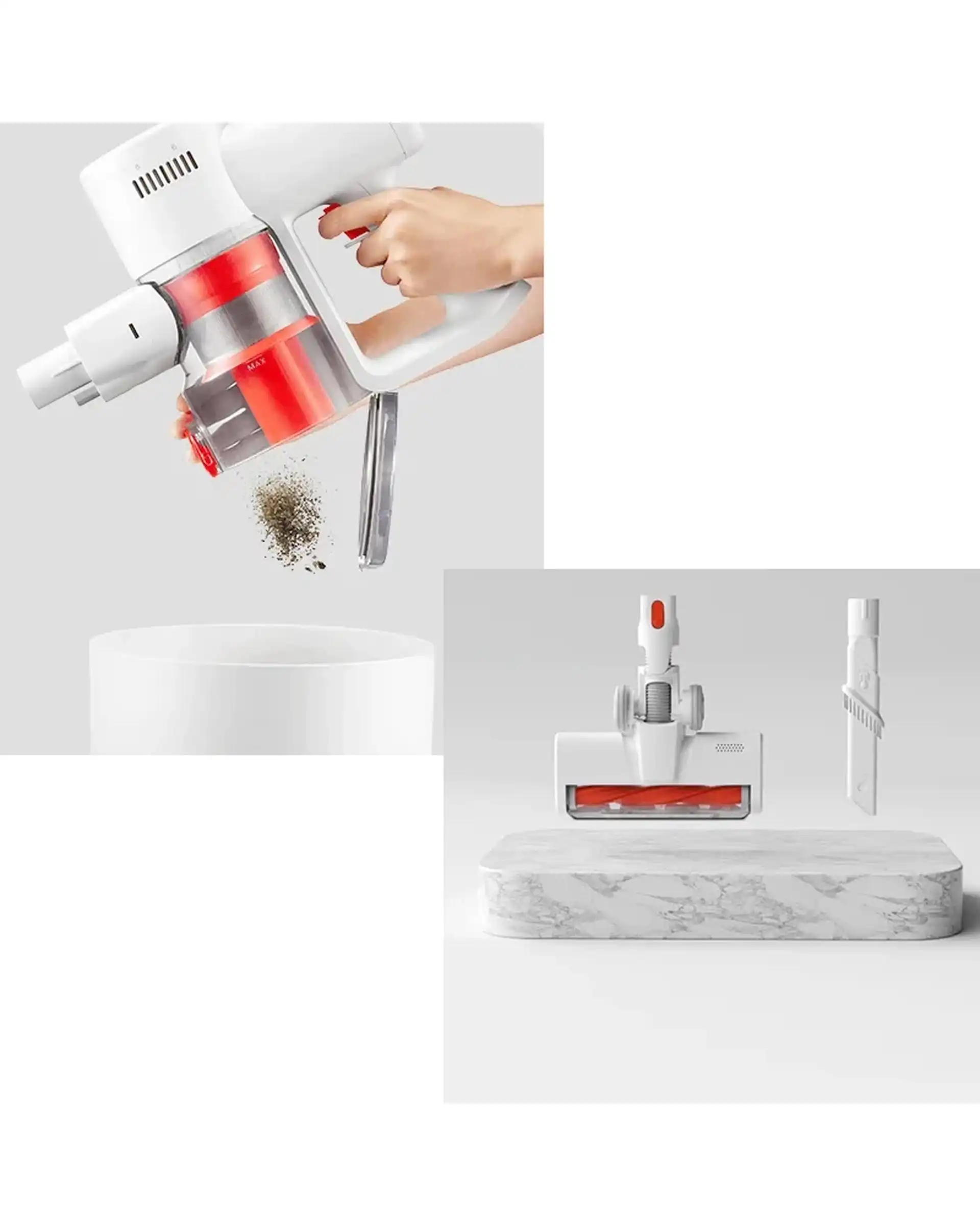 جارو شارژی و دستی سفید شیائومی Xiaomi مدل Xiaomi Vacuum Cleaner G20 Lite