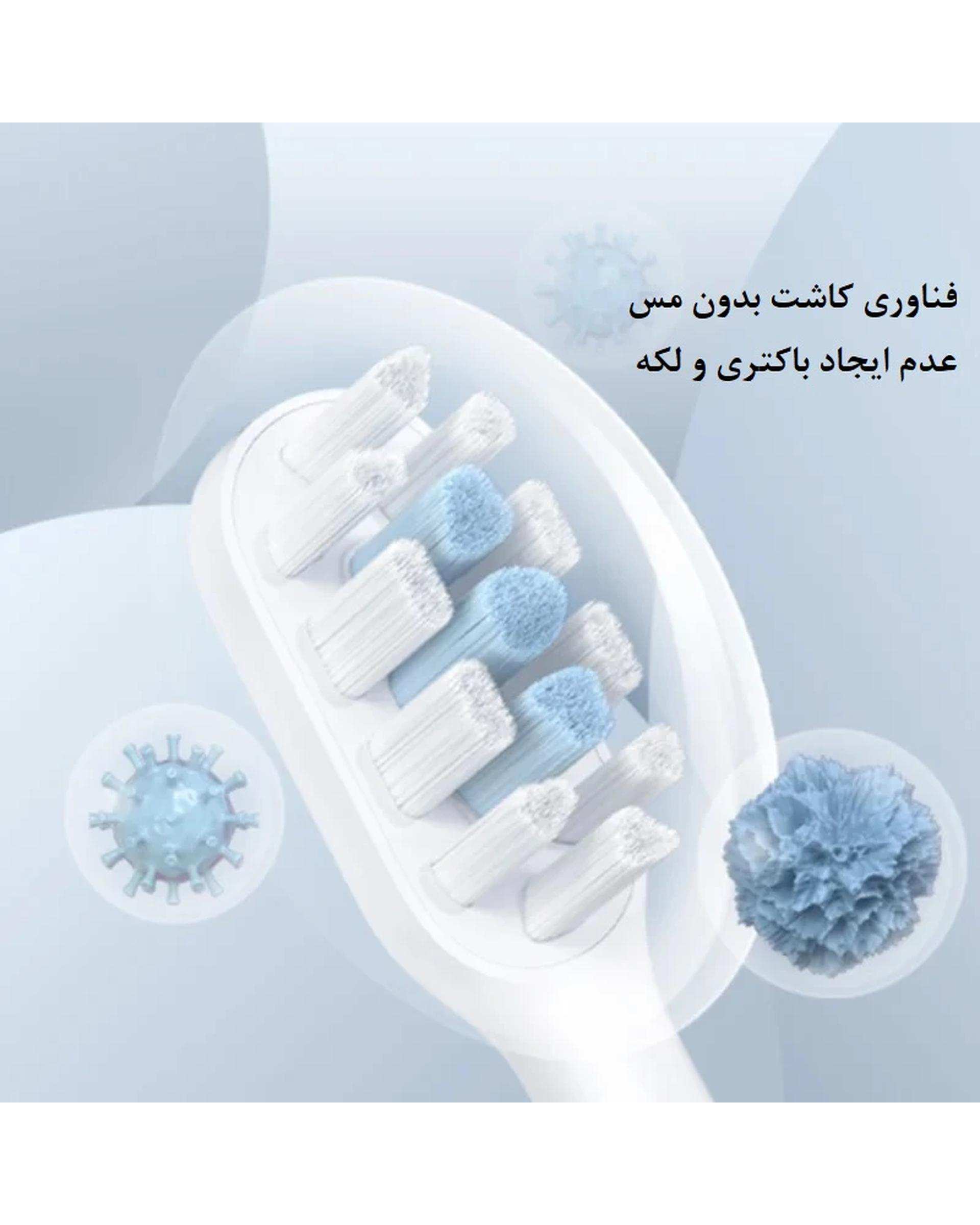 سری مسواک برقی میجیا شیائومی Xiaomi مناسب برای مدل T302/T301 بسته سه عددی
