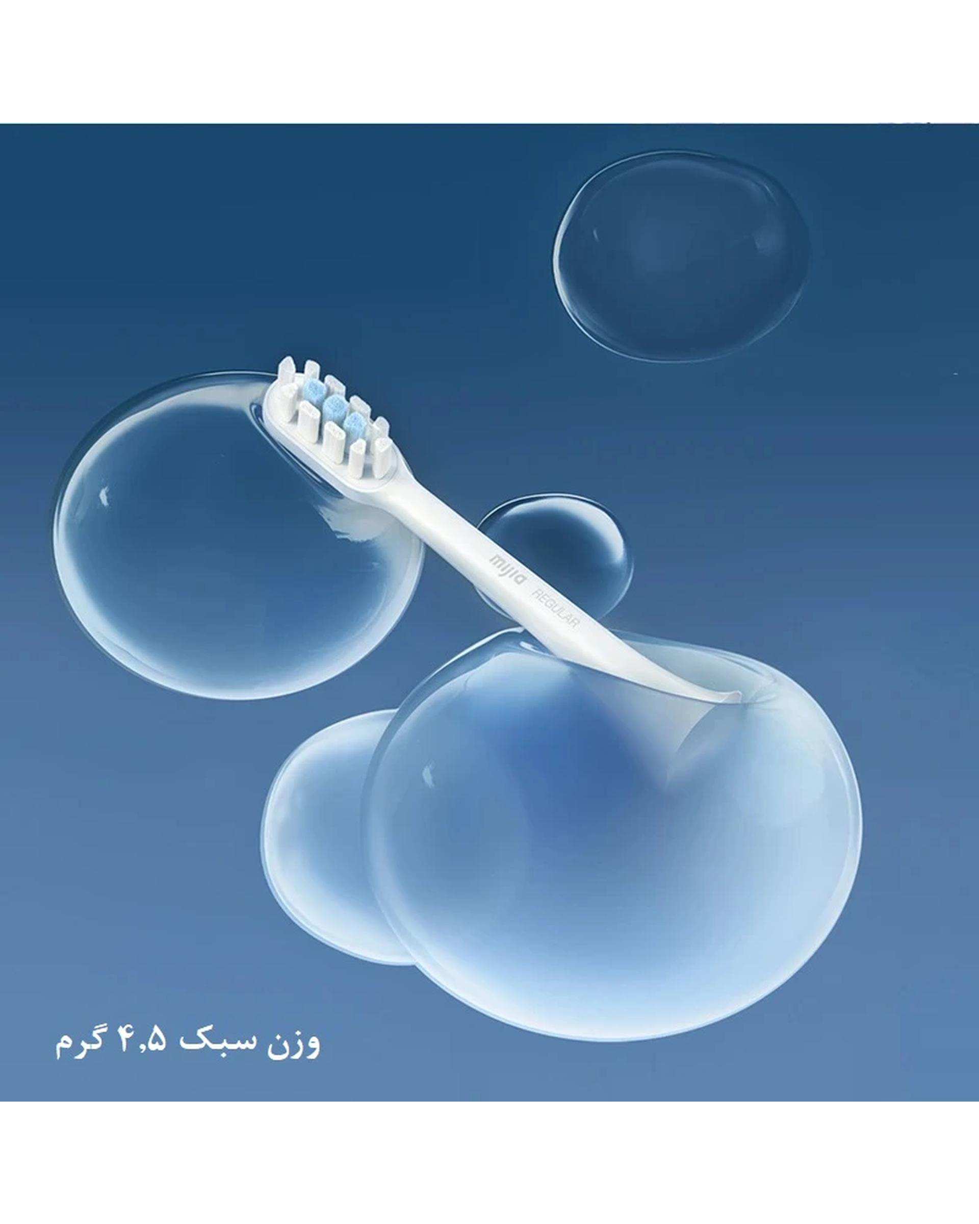 سری مسواک برقی میجیا شیائومی Xiaomi مناسب برای مدل T302/T301 بسته سه عددی