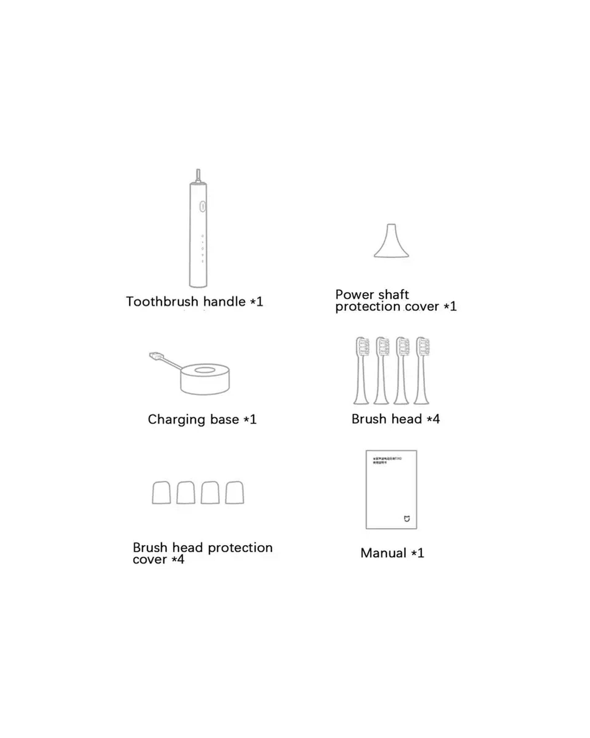 مسواک برقی میجیا شیائومی Xiaomi مدل Mi Smart Electric Toothbrush T302