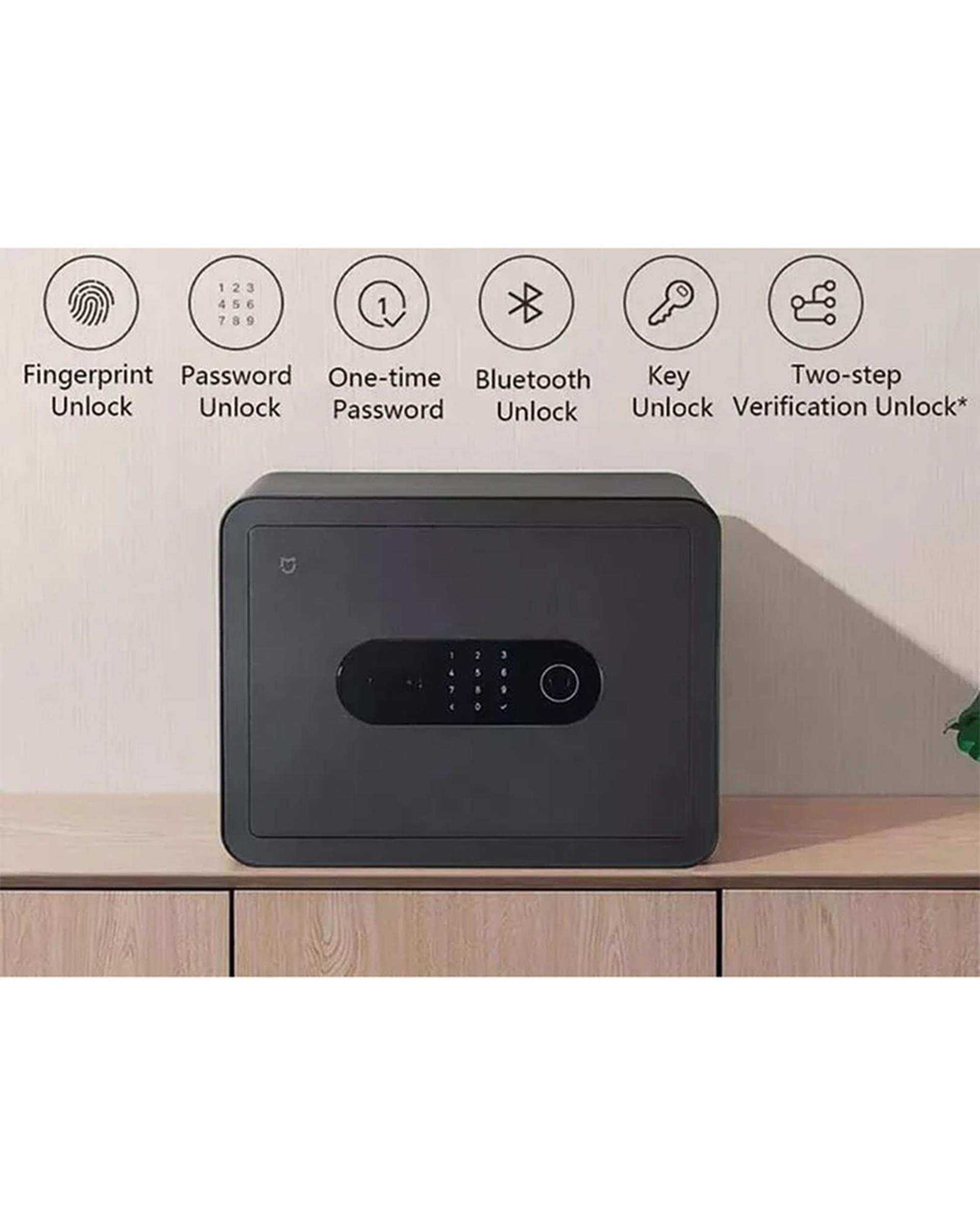 گاوصندوق هوشمند شیائومی مدل Xiaomi Mijia Smart Safe Deposit Box BGX-5/X1-300