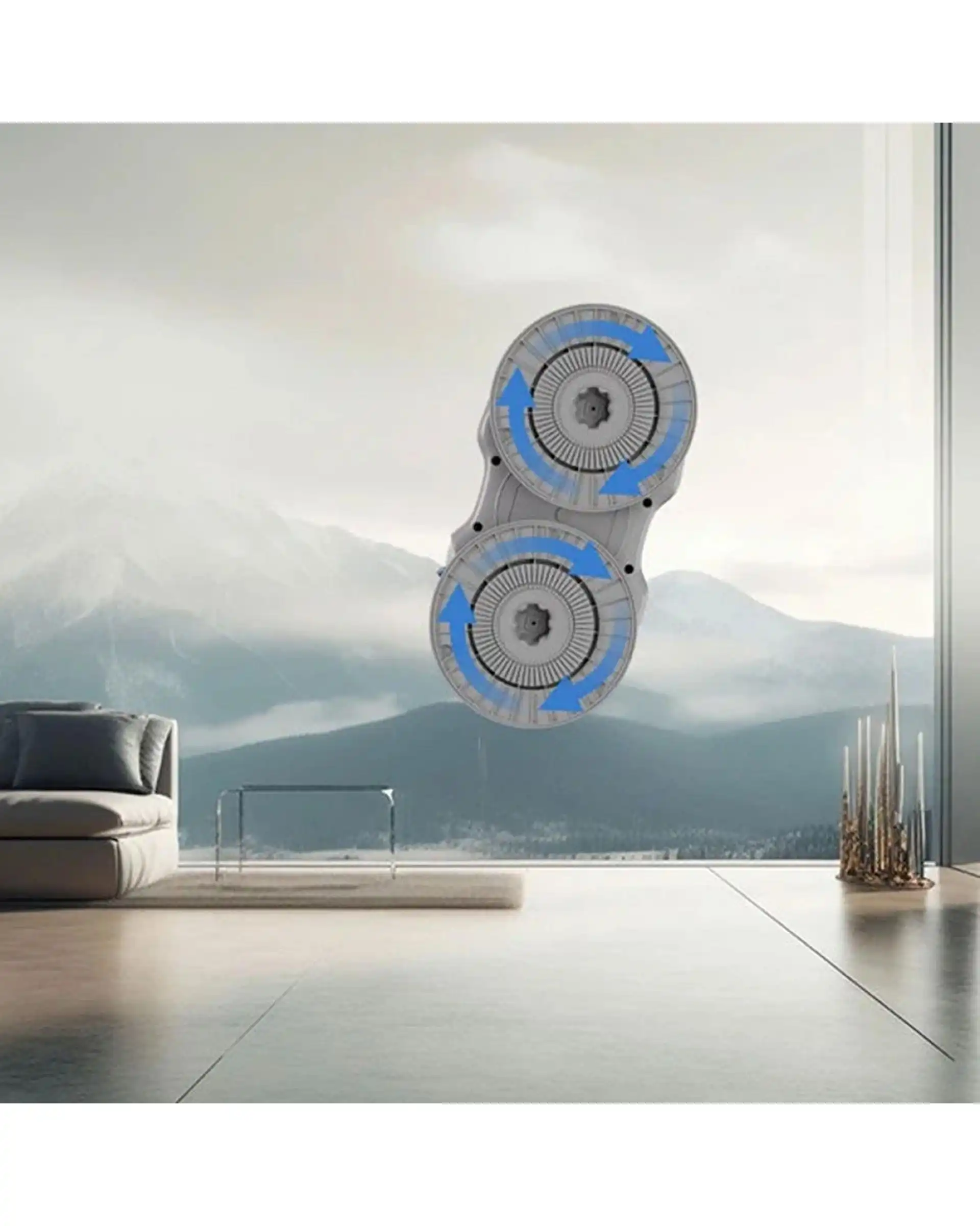 شیشه شوی رباتیک شیائومی Xiaomi مدل HUTT Window Cleaning Robot C7