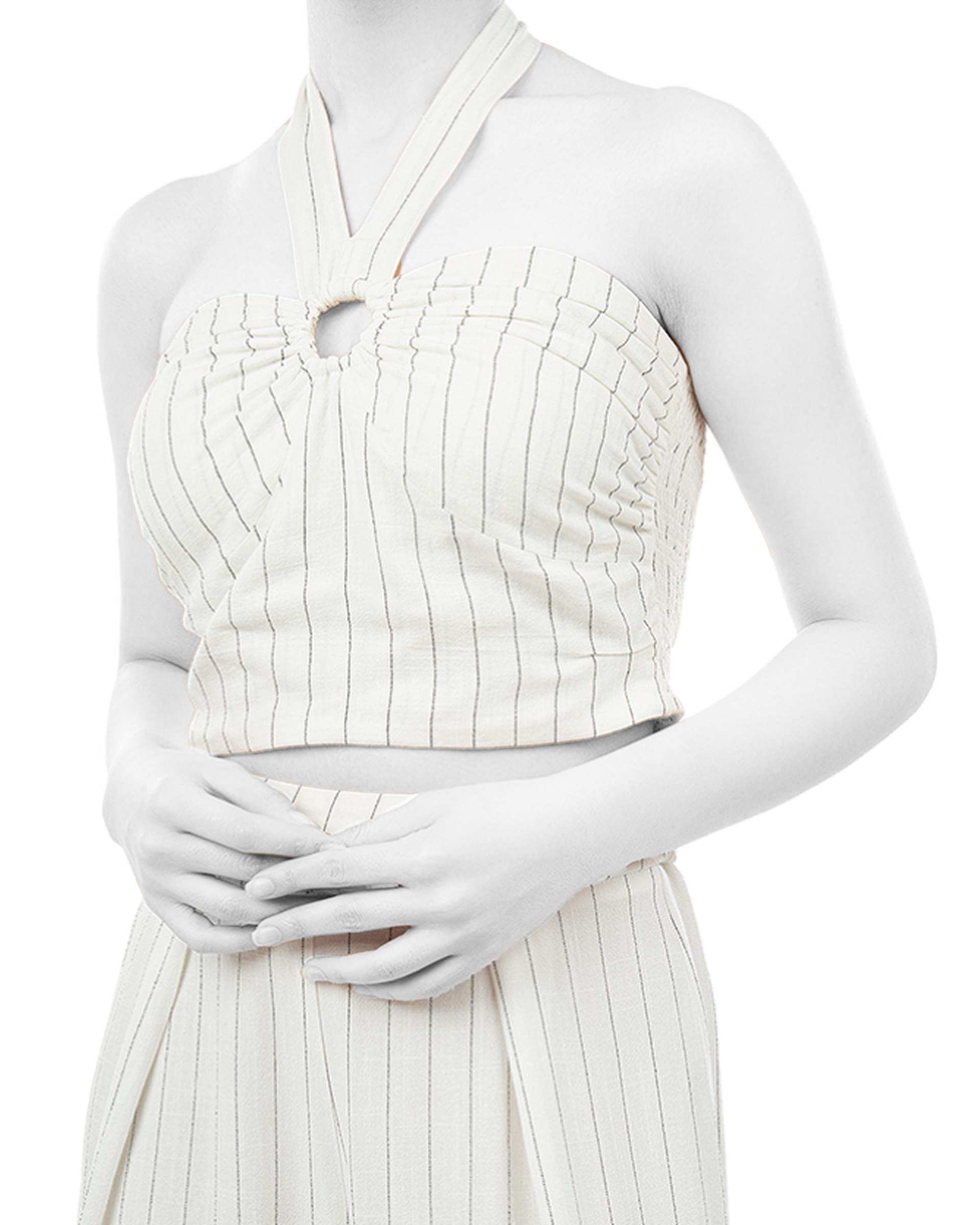 تاپ زنانه سفید سرژه Serge کد 202656