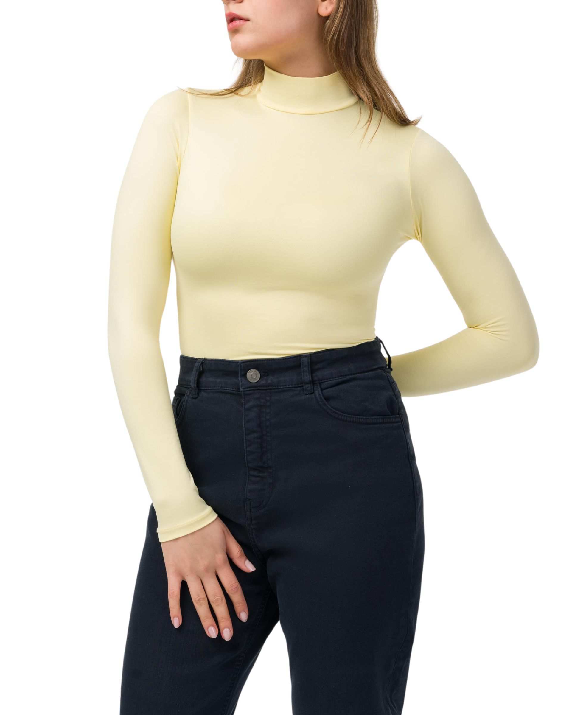 بلوز زنانه لیمویی نیواریا Nivarya کد 0031