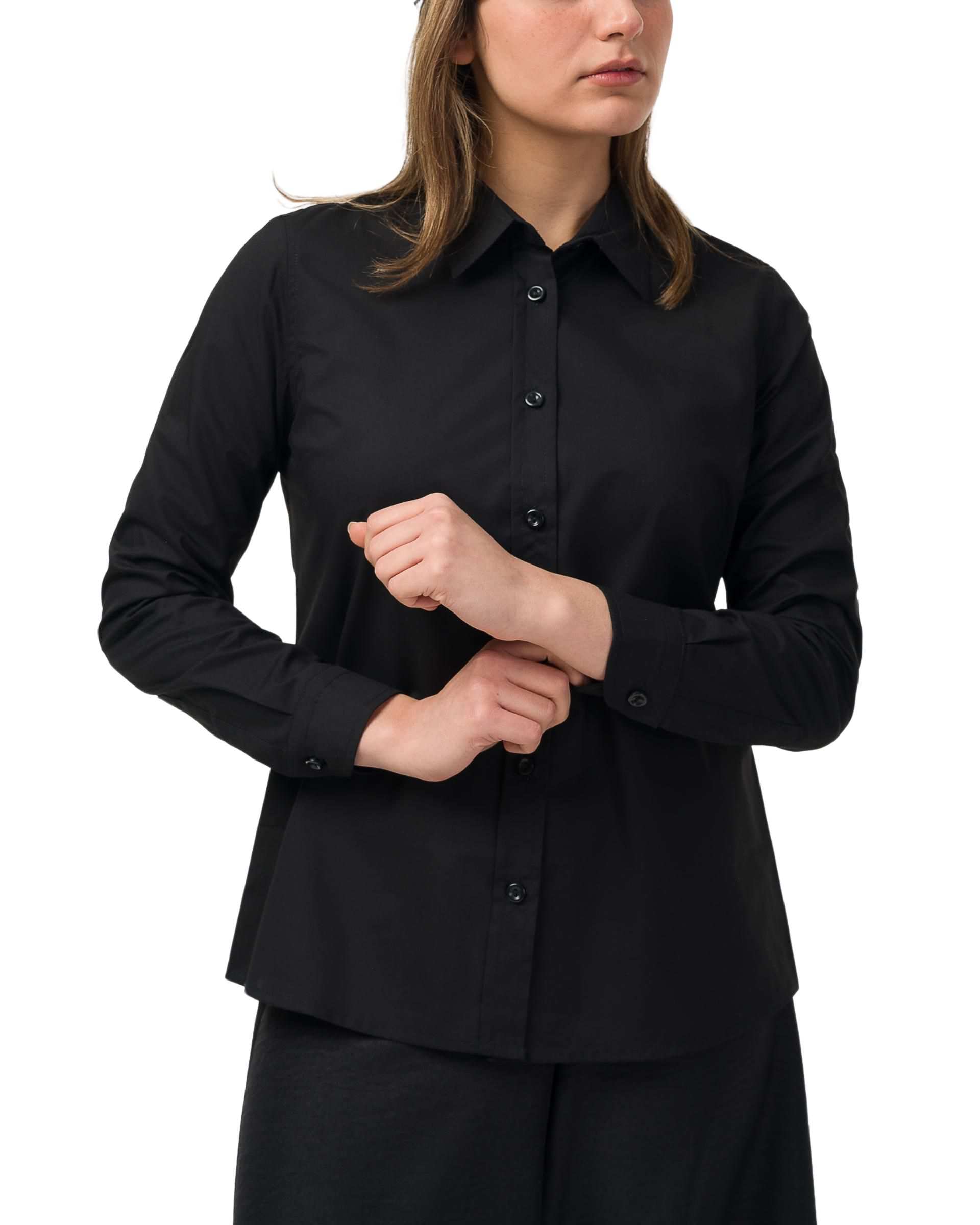 شومیز زنانه مشکی نیواریا Nivarya کد 0501