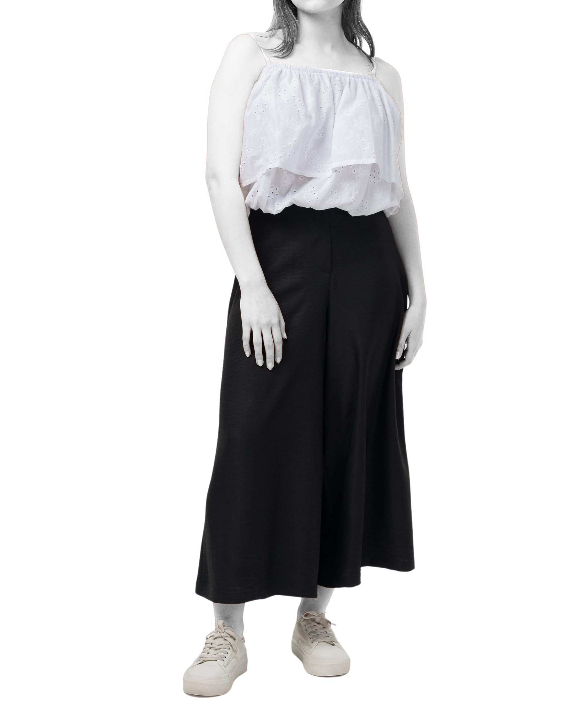 تاپ زنانه سفید نیواریا Nivarya کد 0654