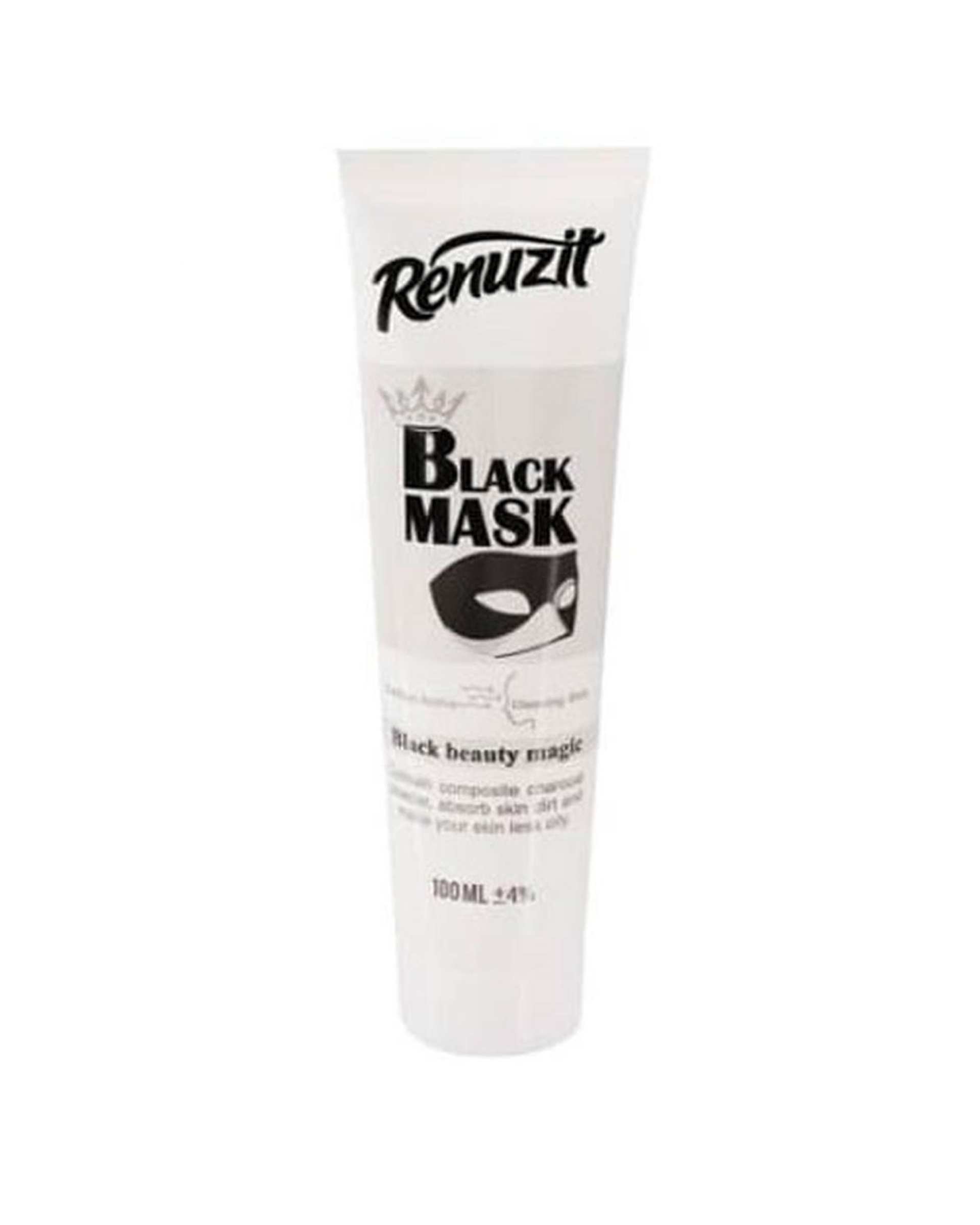 ماسک صورت زغال رینوزیت Renuzit حاوی کربن فعال 100ml