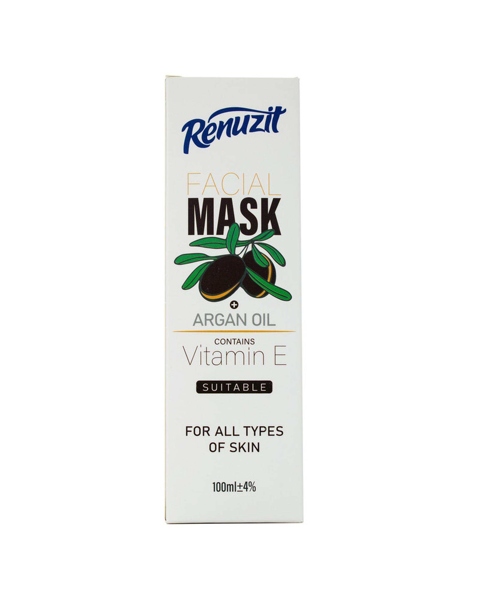 ماسک صورت رینوزیت Renuzit حاوی روغن آرگان 100ml