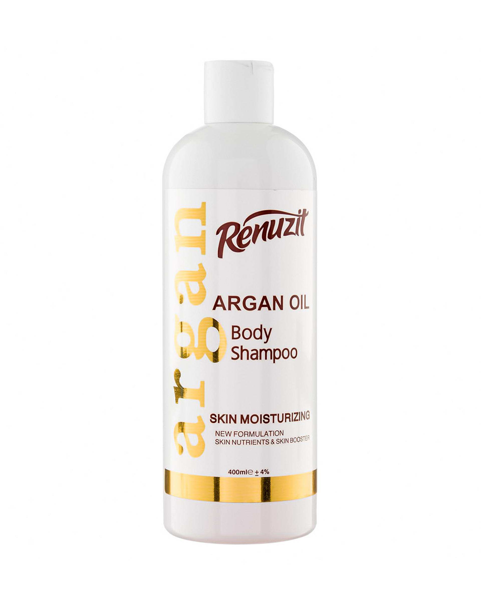 شامپو بدن رینوزیت Renuzit حاوی روغن آرگان 400ml