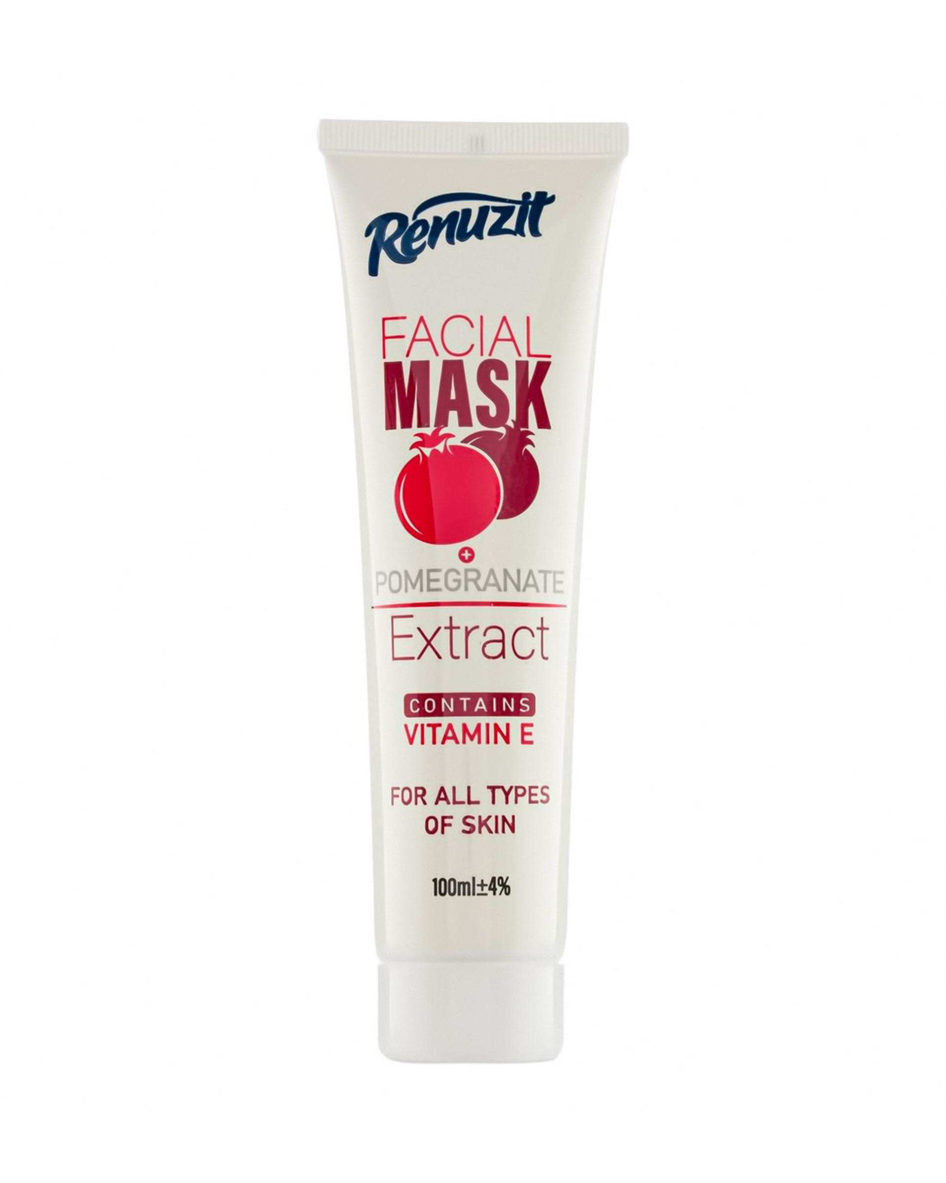 ماسک صورت رینوزیت Renuzit حاوی عصاره انار 100ml
