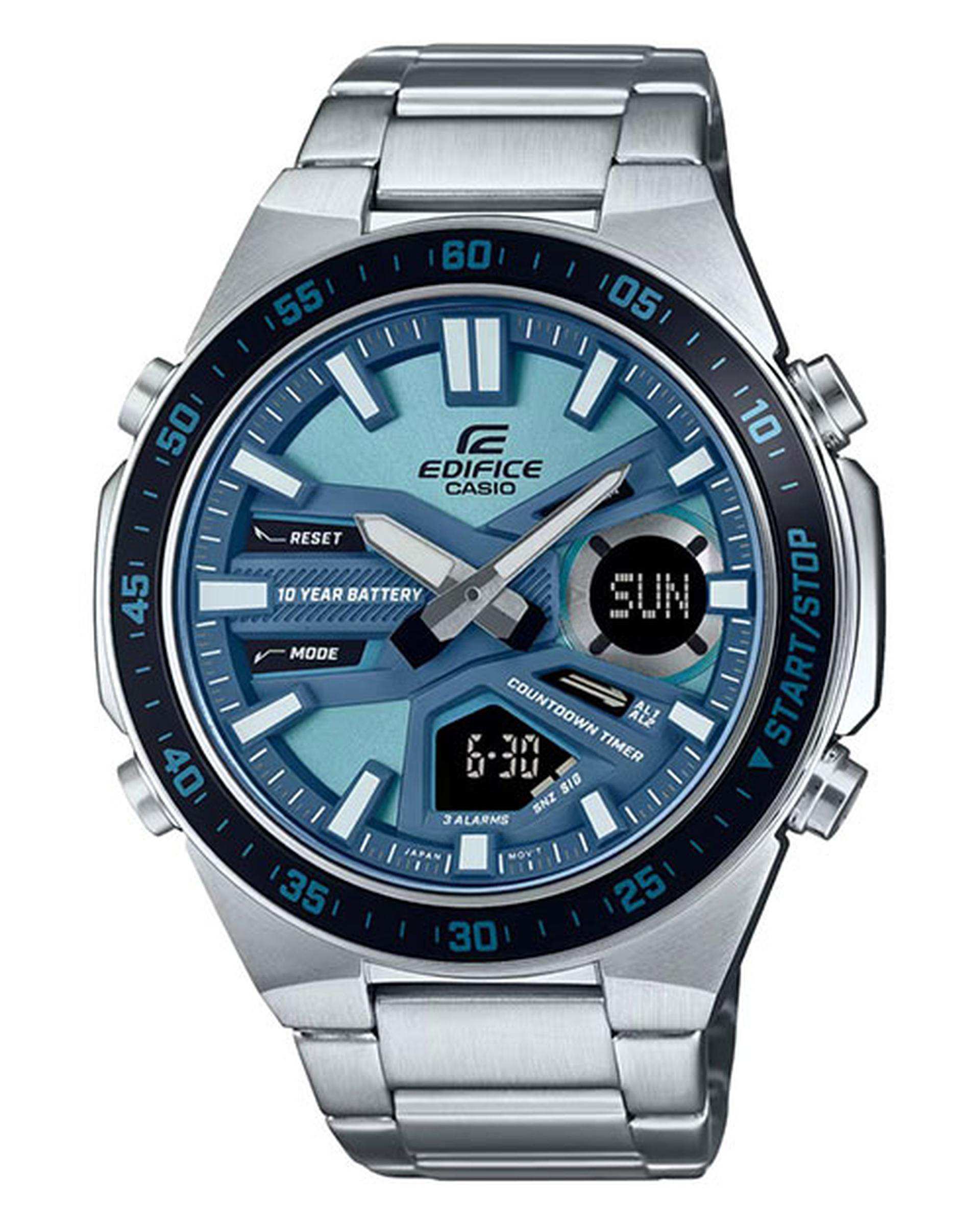 ساعت مچی مردانه دیجیتال و عقربه ای Edifice کاسیو Casio مدل EFV-C110D-2BDF