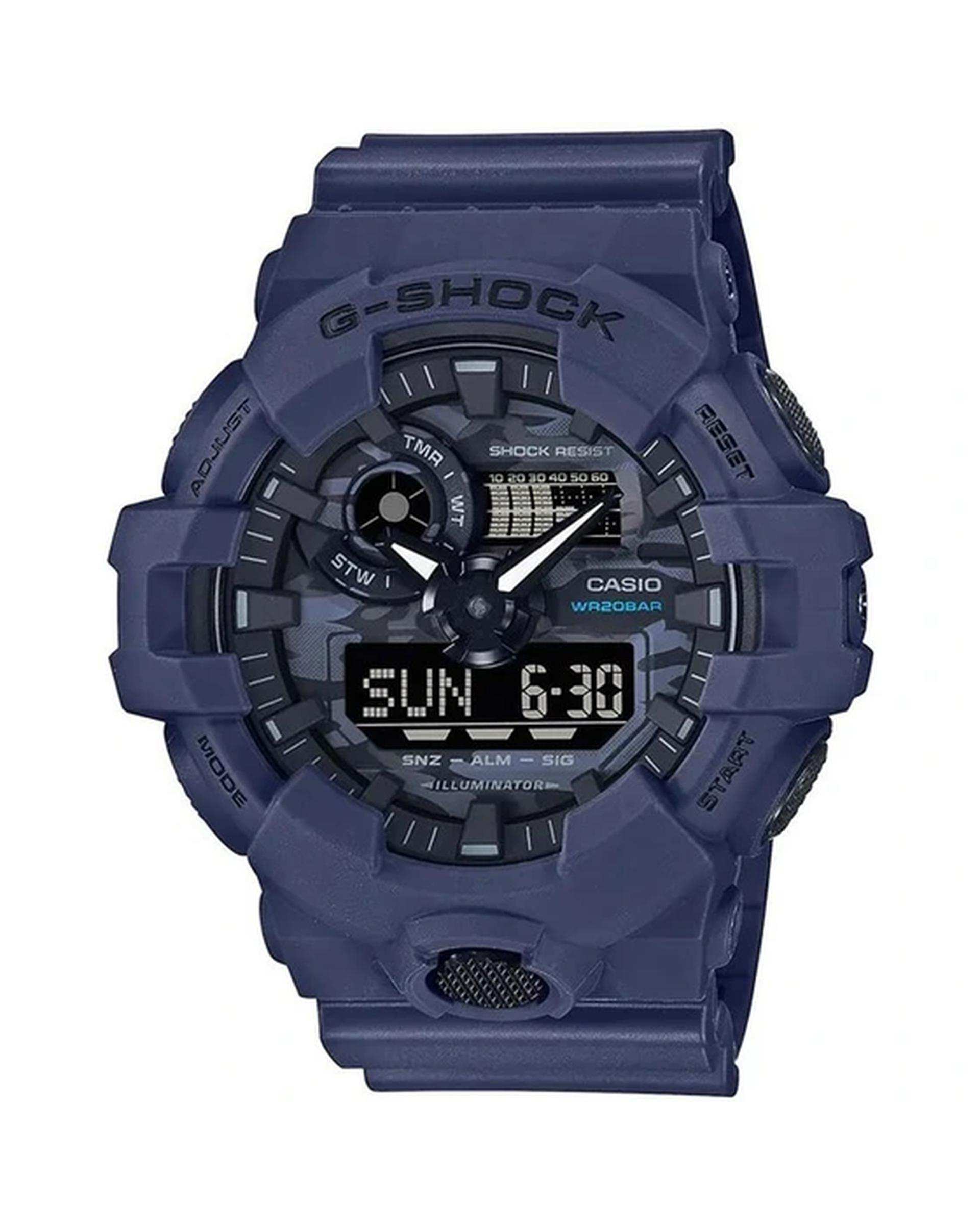 ساعت مچی مردانه عقربه ای و دیجیتال کاسیو Casio G-SHOCK مدل GA-700CA-2ADR