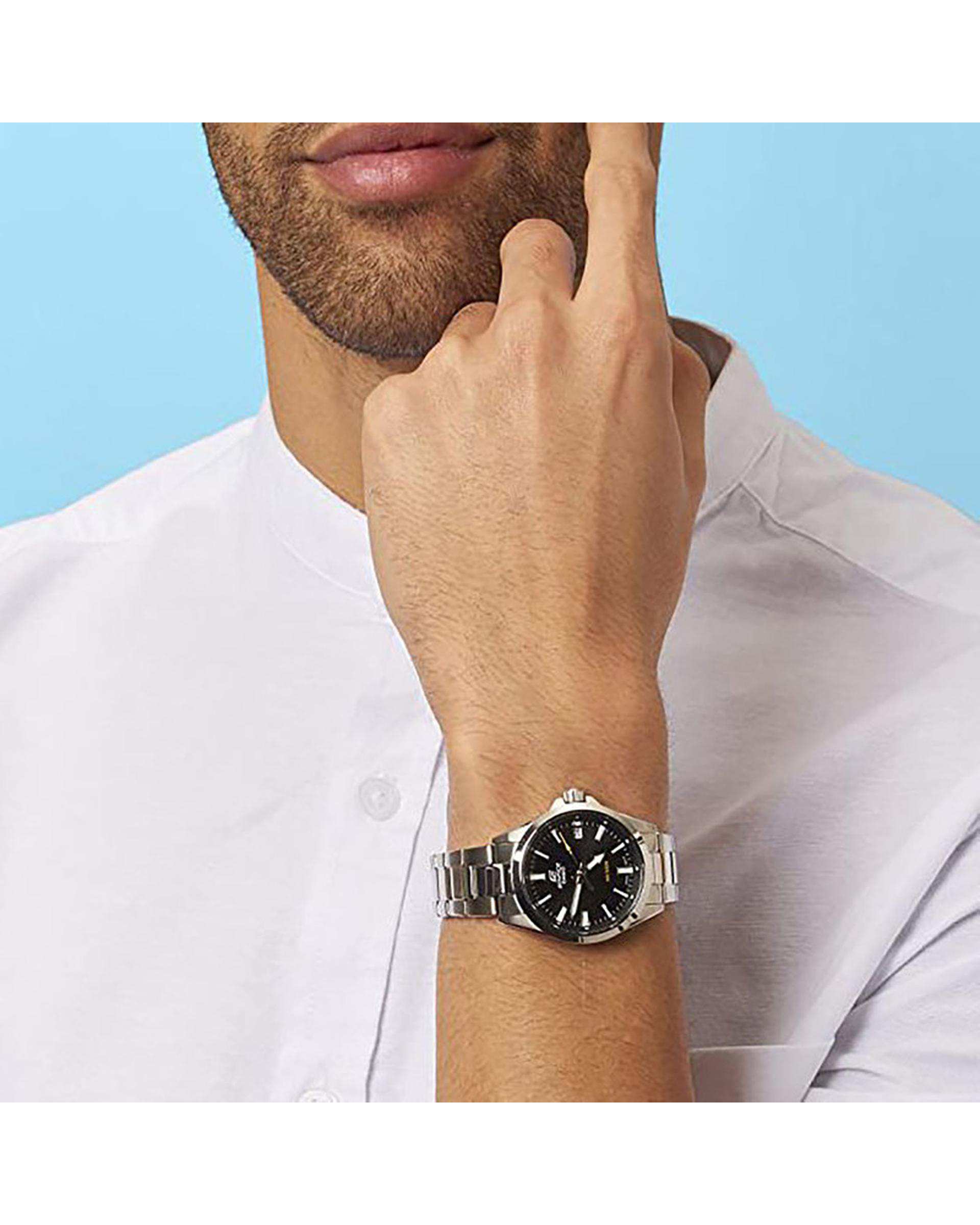 ساعت مچی مردانه عقربه ای Edifice کاسیو Casio مدل EFV-100D-1AVUDF