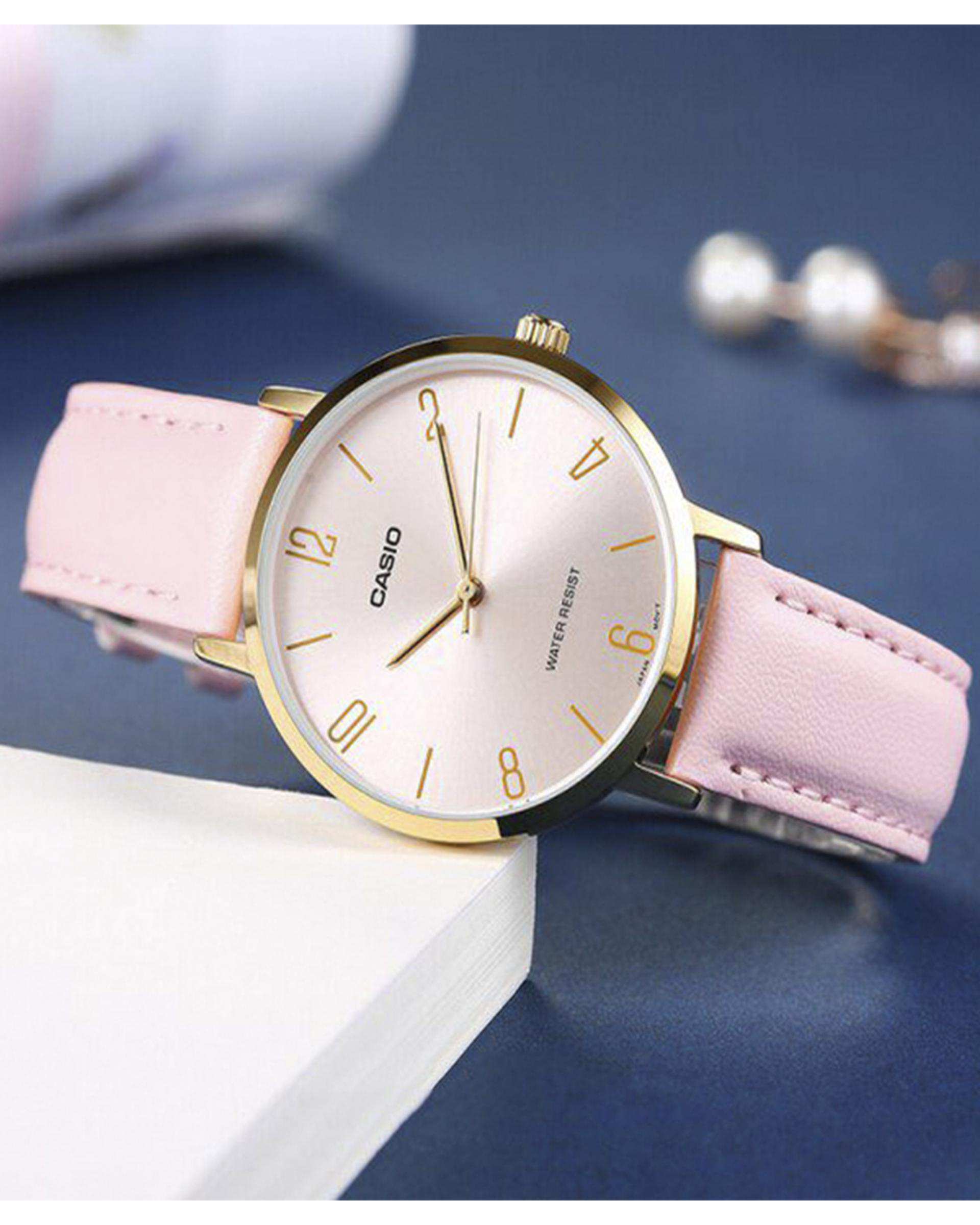 ساعت مچی زنانه عقربه ای کاسیو Casio مدل LTP-VT01GL-4BUDF
