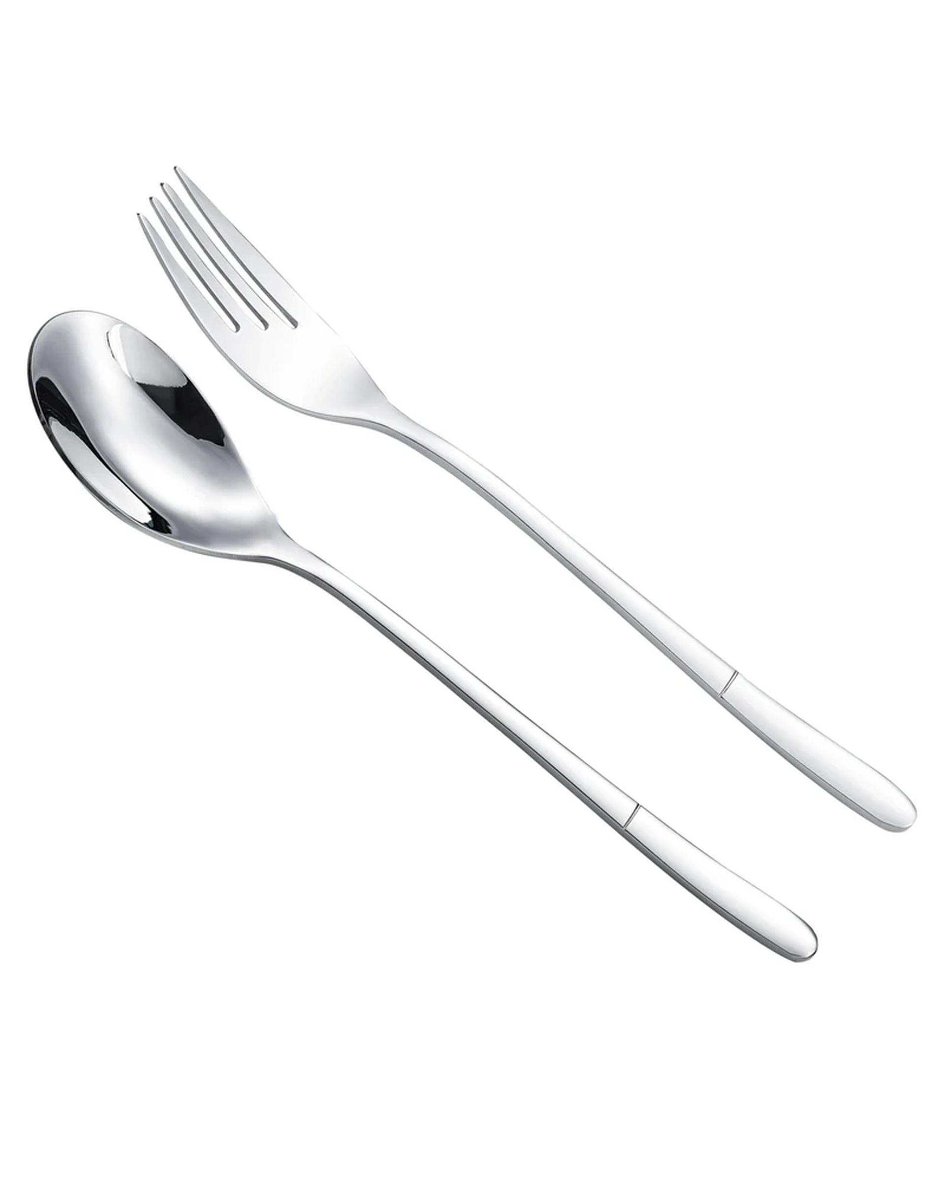 سرویس قاشق و چنگال 15 پارچه استیل جی فی نی GIFFINI مدل G-56