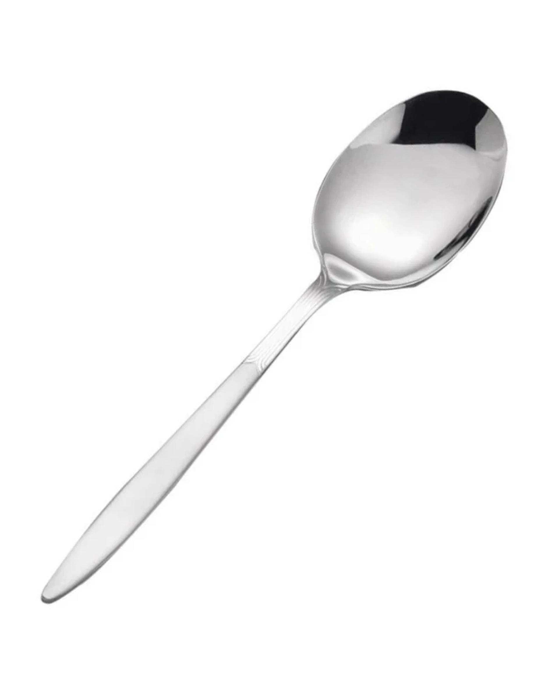 قاشق خورشت خوری استیل جی فی نی GIFFINI مدل 022 مجموعه 2 عددی