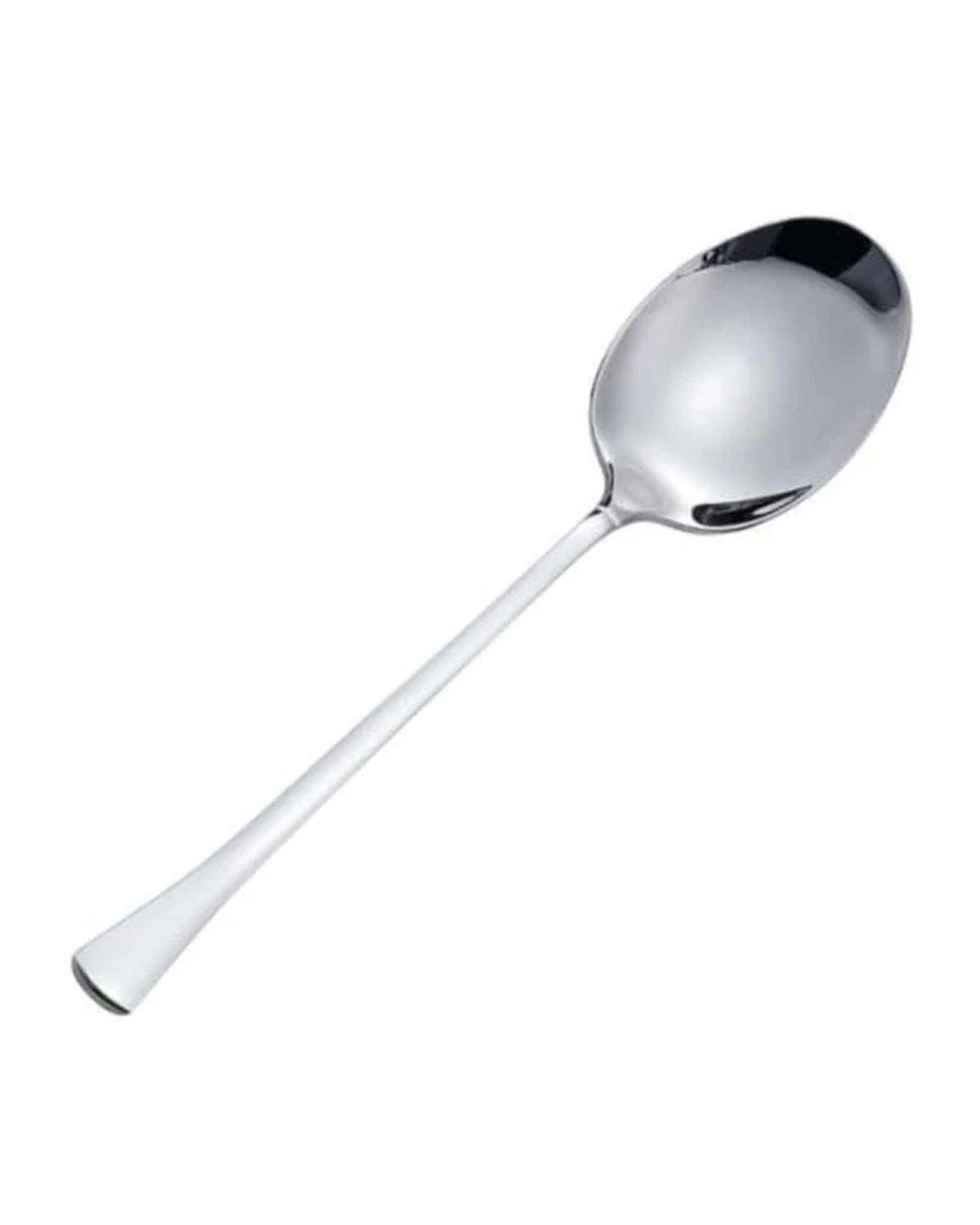 قاشق خورشت خوری استیل جی فی نی GIFFINI مدل 044 مجموعه 2 عددی