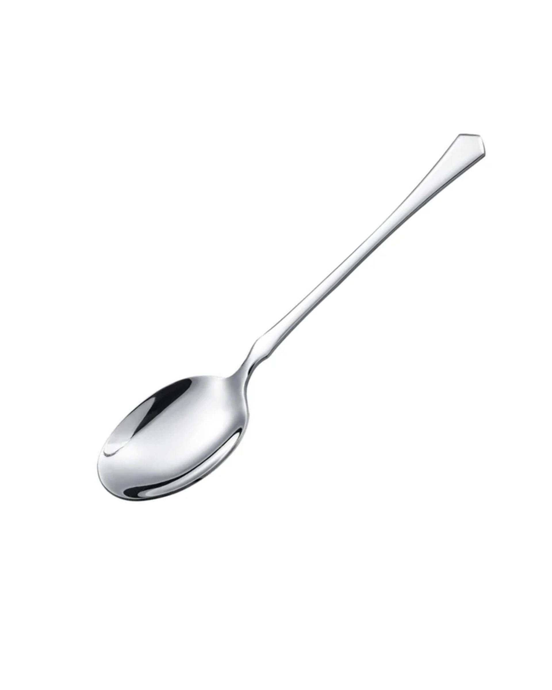 قاشق خورشت خوری استیل جی فی نی GIFFINI مدل 058 مجموعه 2 عددی