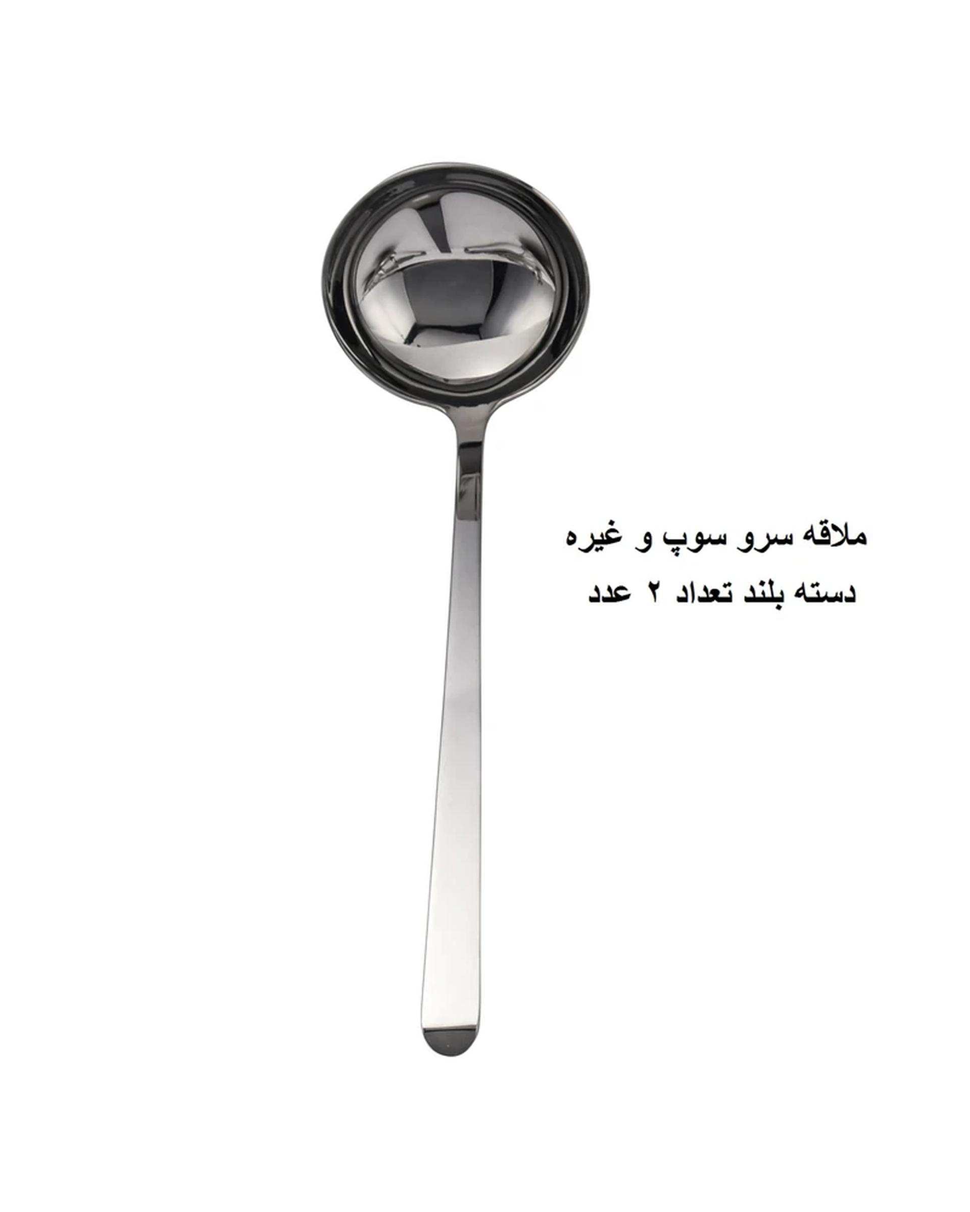 سرویس قاشق و چنگال 142 پارچه استیل جی فی نی GIFFINI مدل G-01