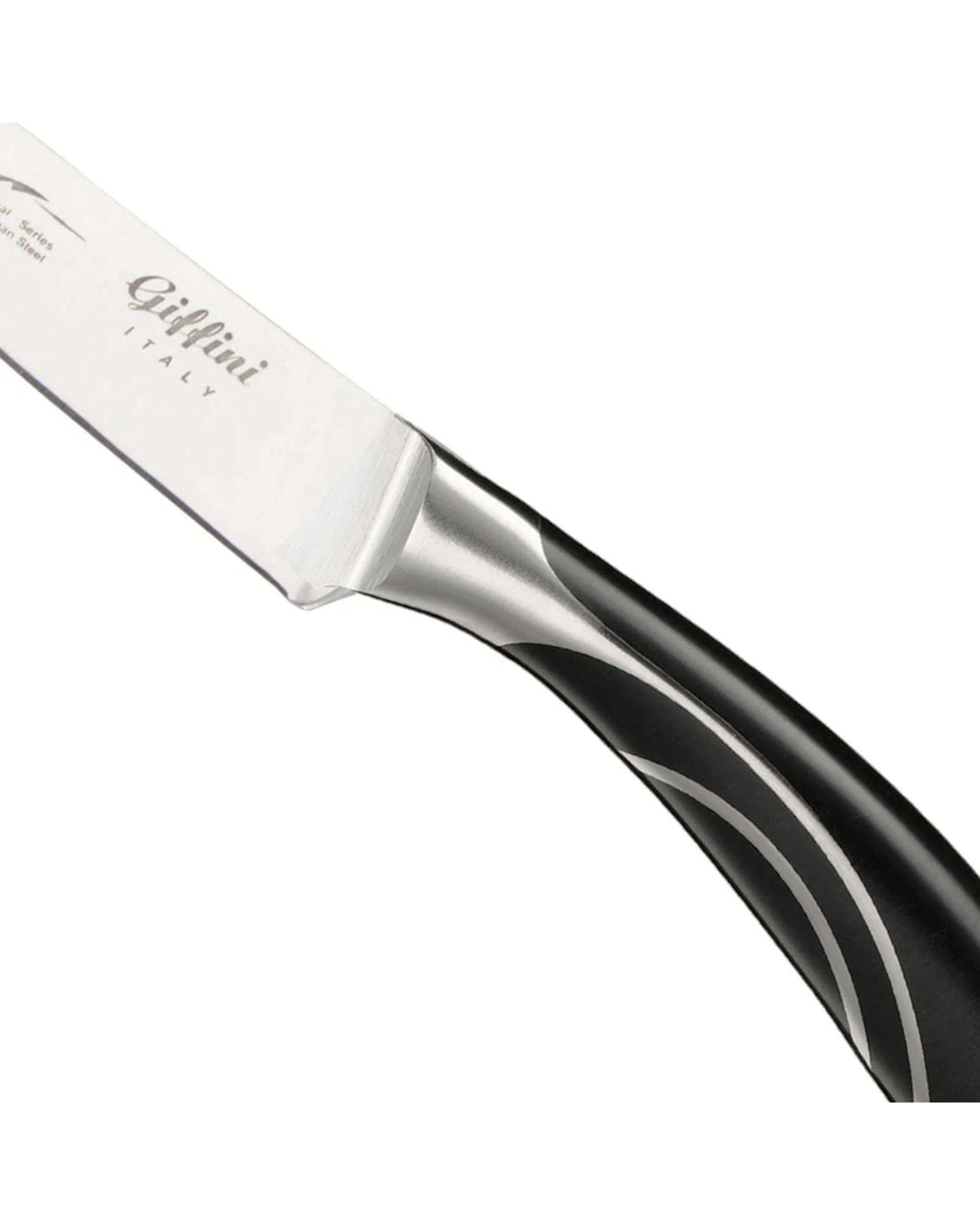 ست چاقو آشپزخانه 4 پارچه مشکی جی فی نی GIFFINI مدل G-02 PLUS