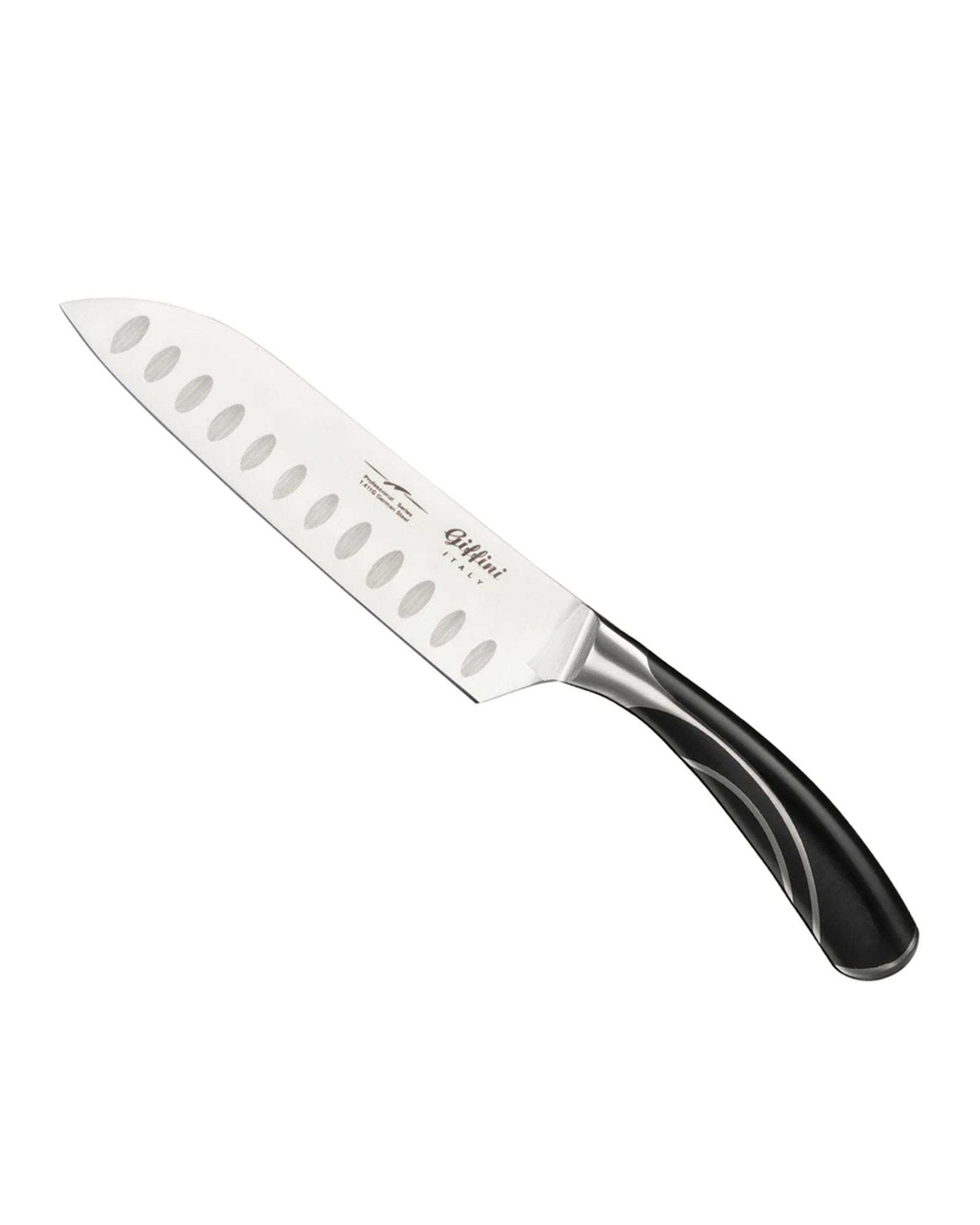 چاقو آشپزخانه مشکی جی فی نی GIFFINI کد F-01