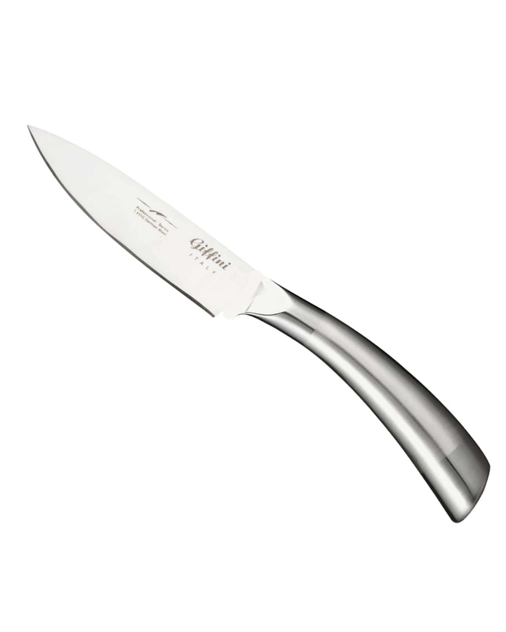 ست چاقو آشپزخانه 8 پارچه استیل جی فی نی GIFFINI مدل SS-01