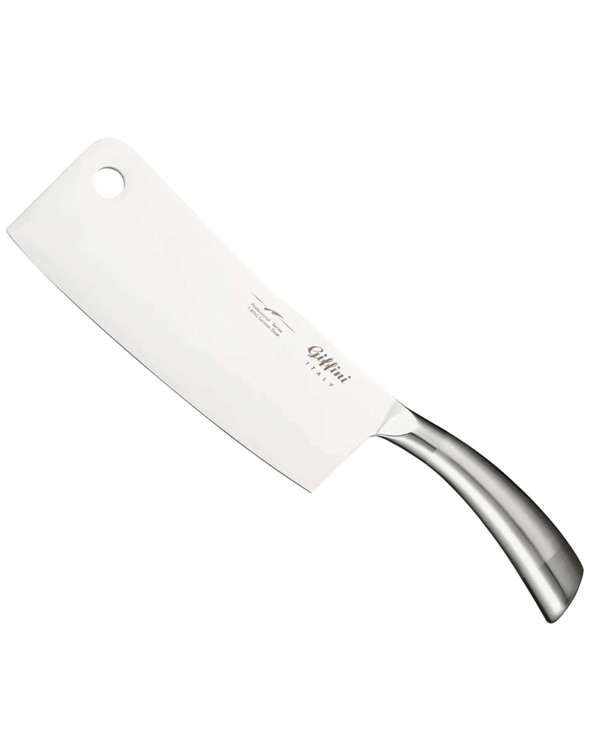 سرویس چاقو 9 پارچه استیل جی فی نی GIFFINI مدل S-01