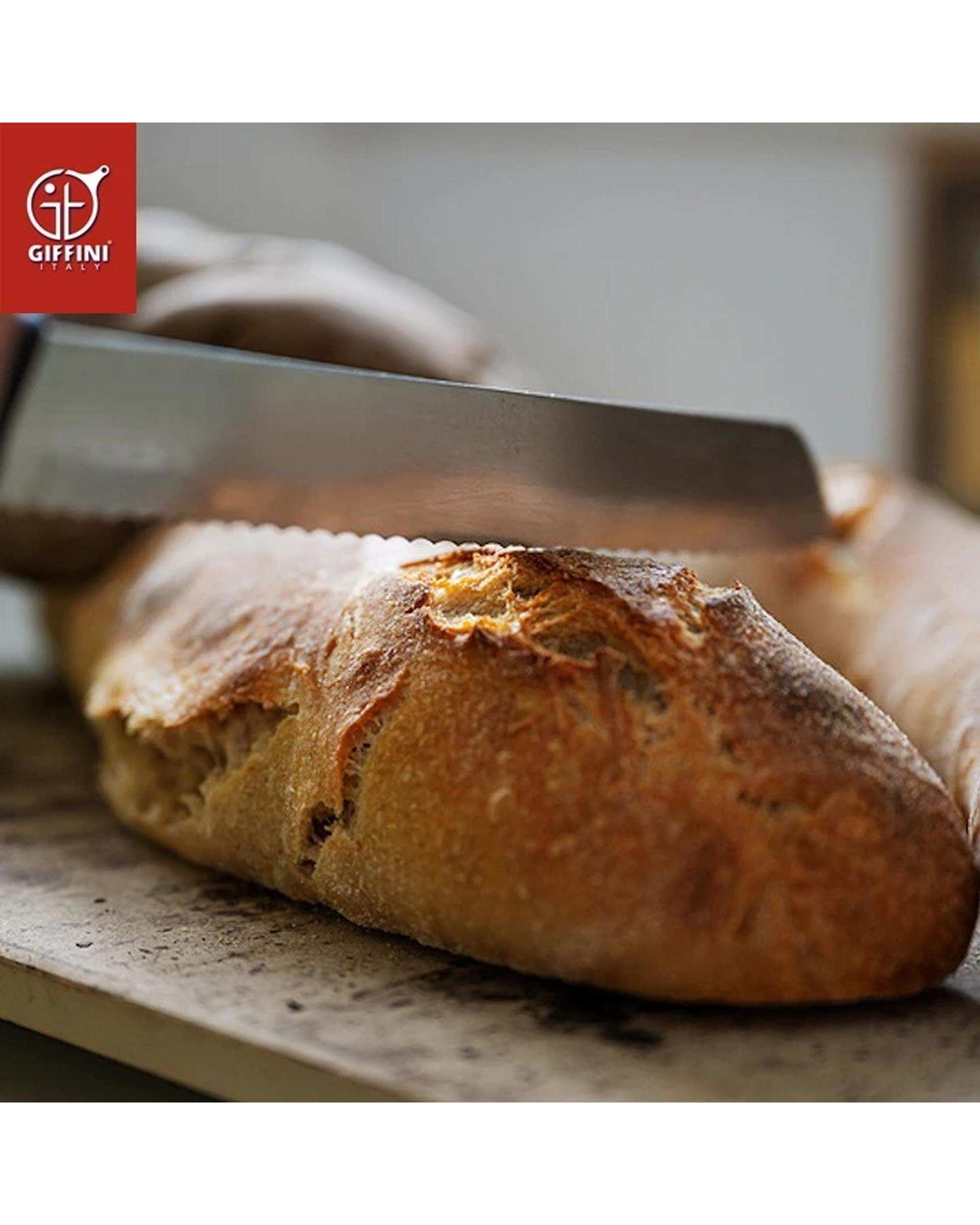سرویس چاقو 9 پارچه استیل جی فی نی GIFFINI مدل S-01