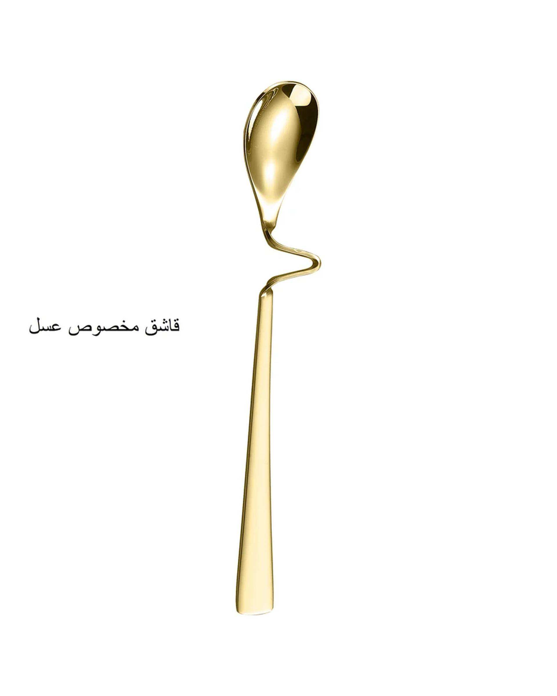 سرویس قاشق و چنگال 141 پارچه طلایی جی فی نی GIFFINI مدل R-941 لاکچری