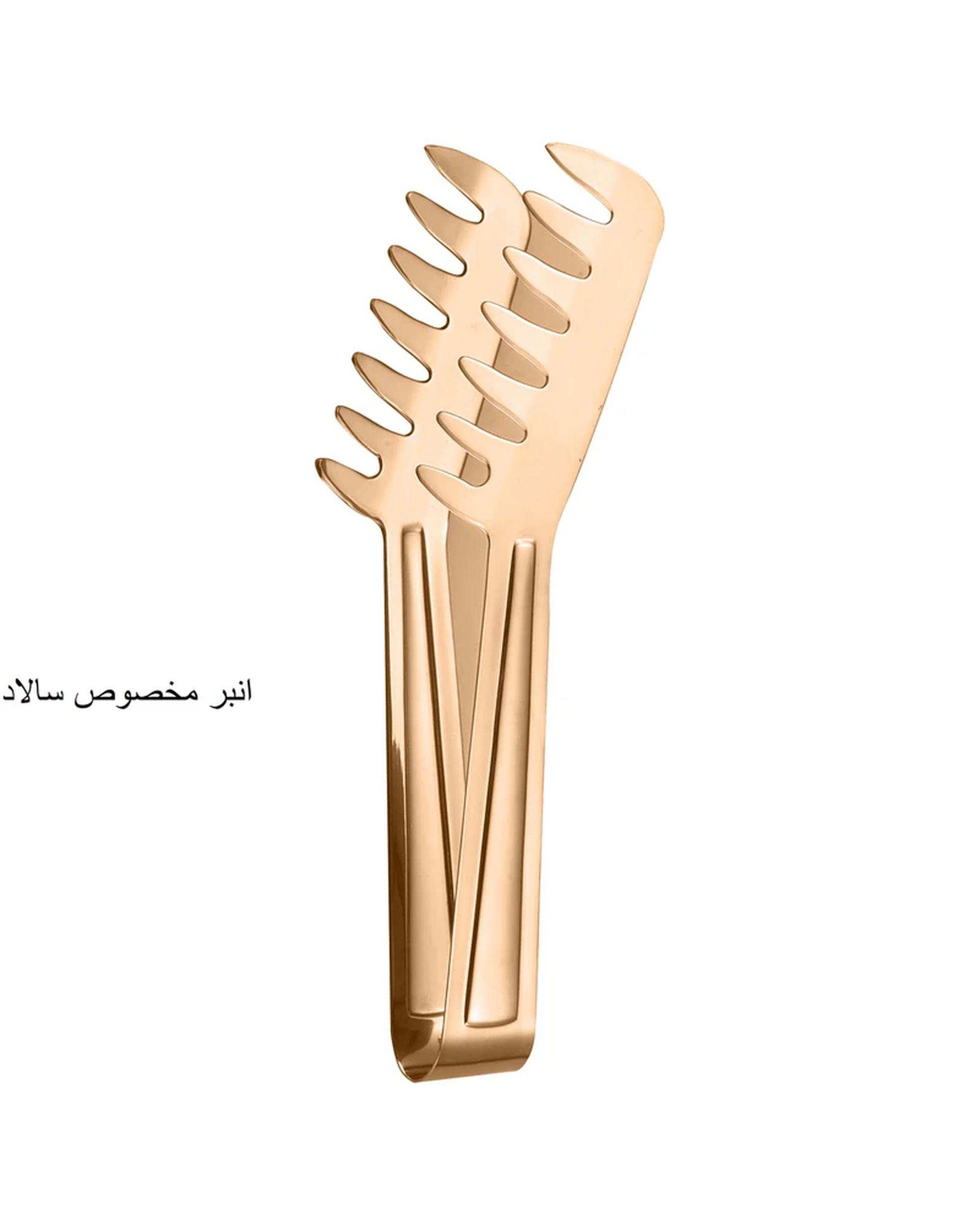 سرویس قاشق و چنگال 141 پارچه رز گلد جی فی نی GIFFINI مدل G-741 لاکچری