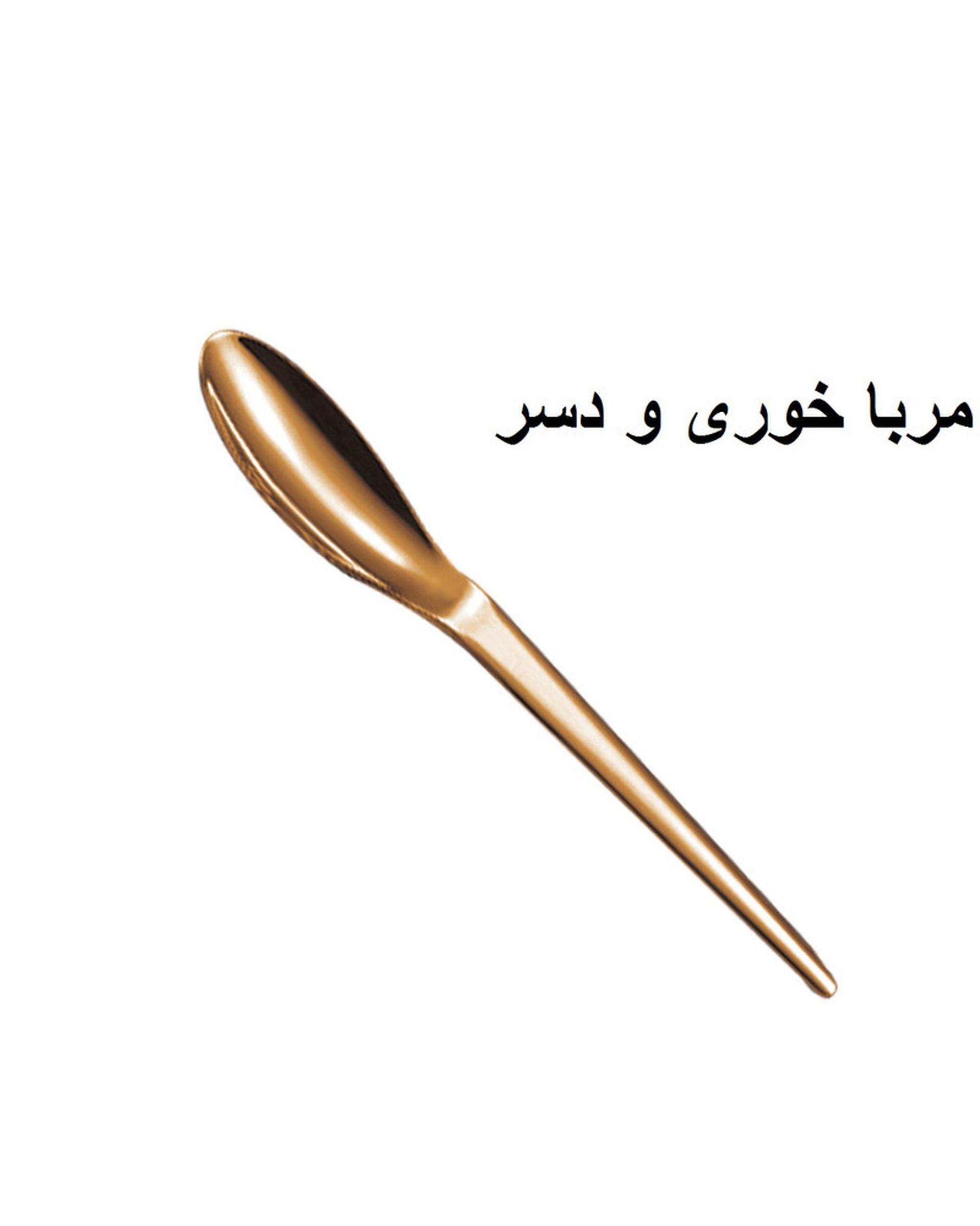 سرویس قاشق و چنگال 142 پارچه رزگلد جی فی نی GIFFINI مدل R-968 لاکچری