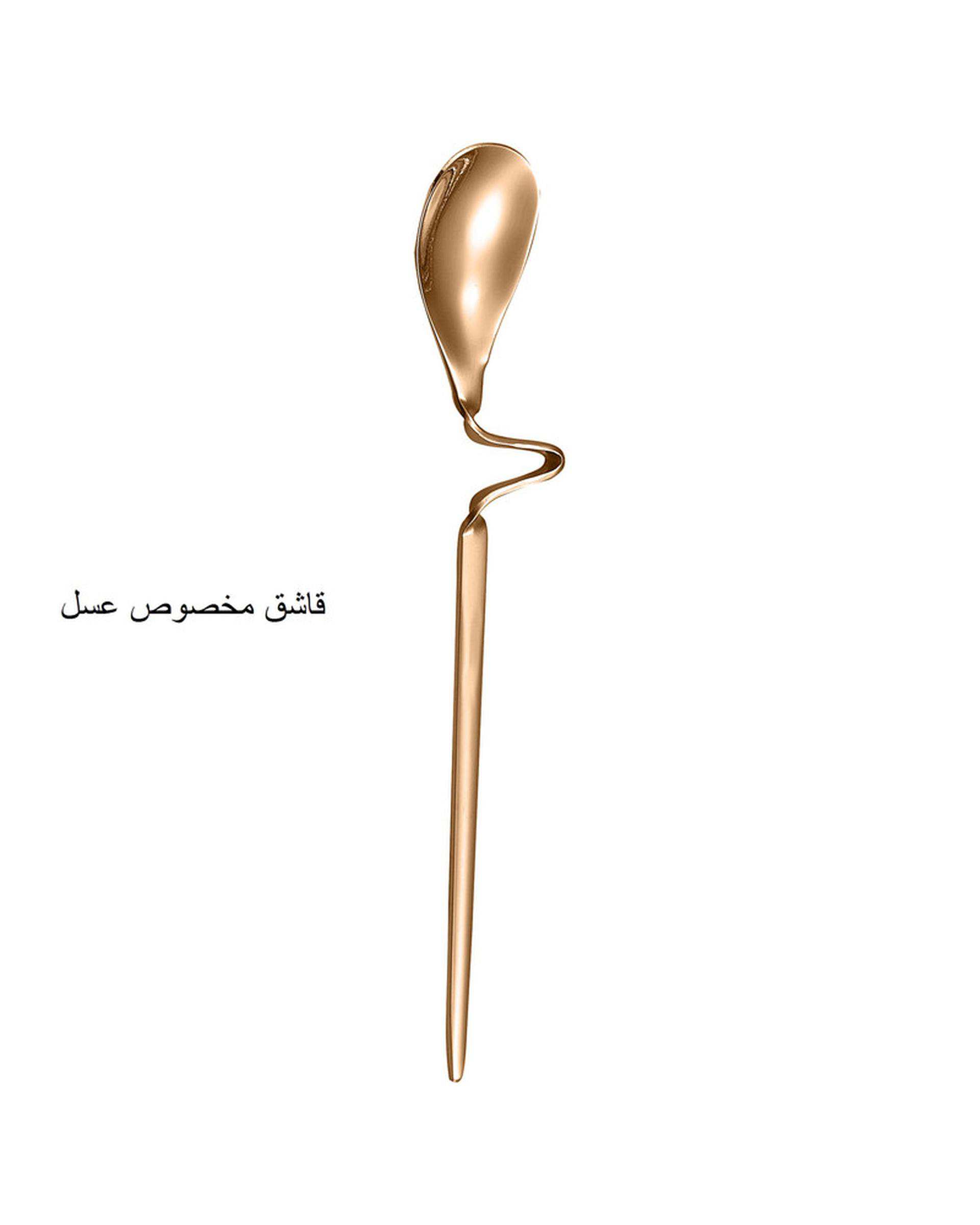 سرویس قاشق و چنگال 142 پارچه رزگلد جی فی نی GIFFINI مدل R-968 لاکچری