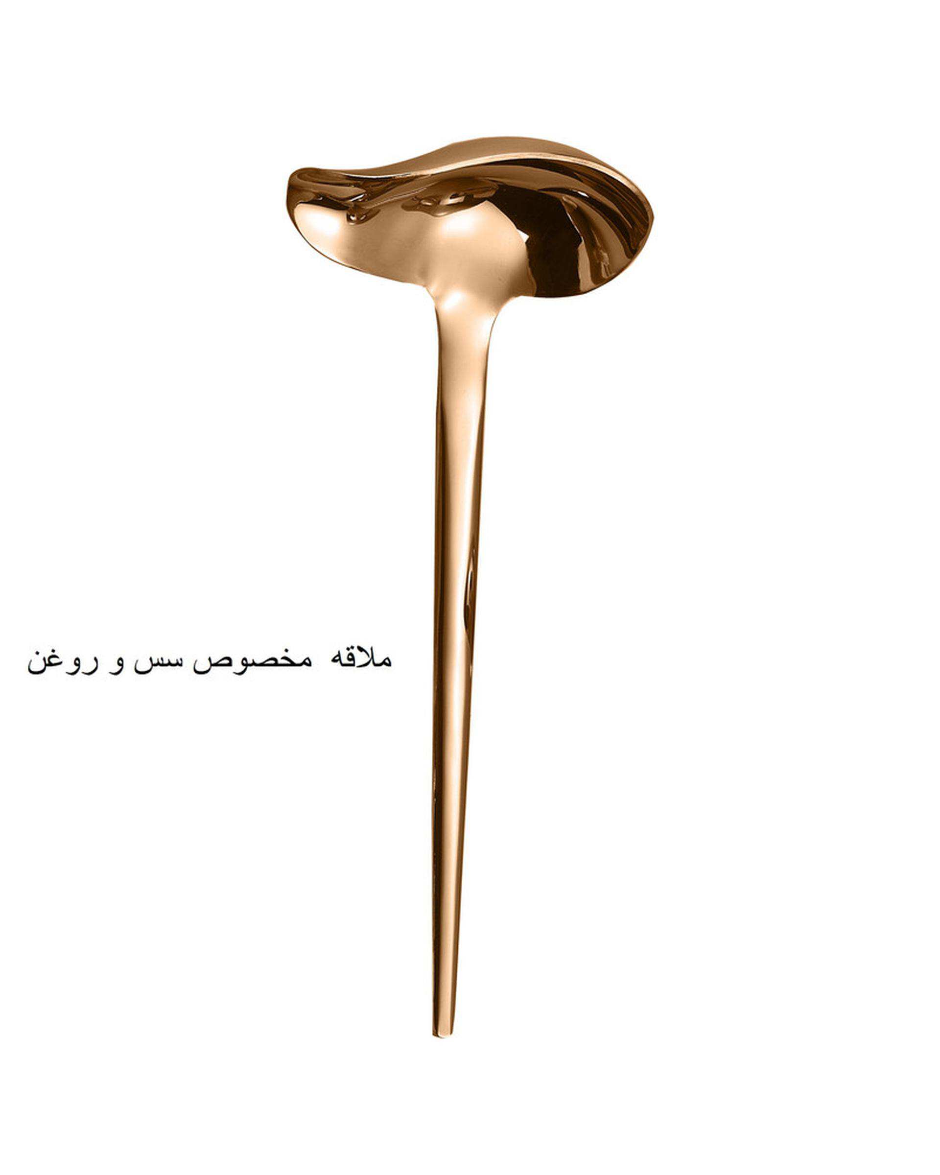 سرویس قاشق و چنگال 142 پارچه رزگلد جی فی نی GIFFINI مدل R-968 لاکچری