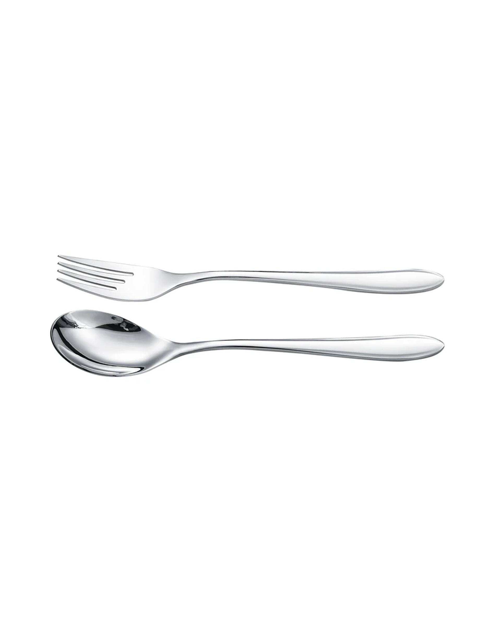 سرویس قاشق و چنگال 4 پارچه استیل جی فی نی GIFFINI مدل 05