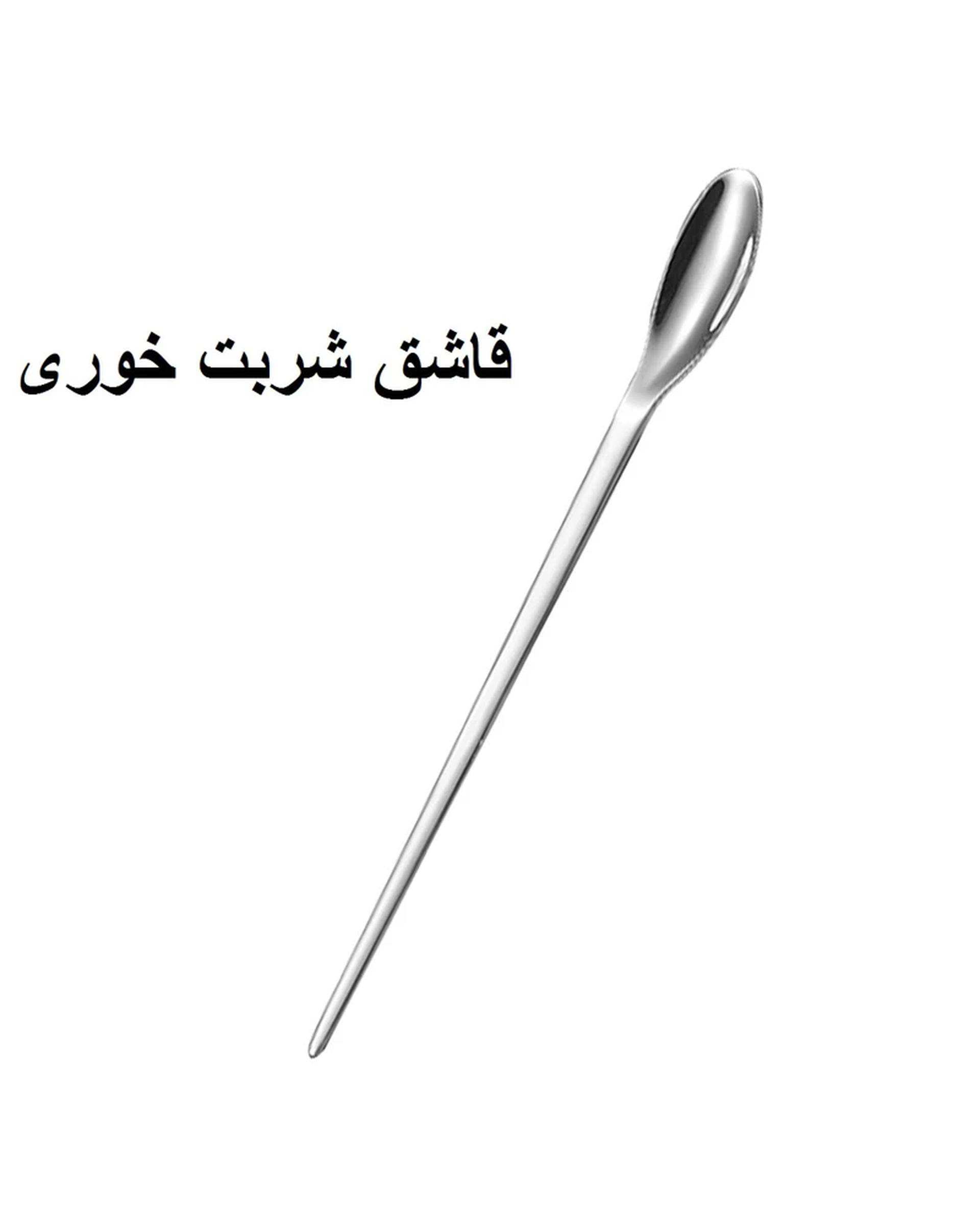 سرویس قاشق و چنگال 6 پارچه استیل جی فی نی GIFFINI مدل 668