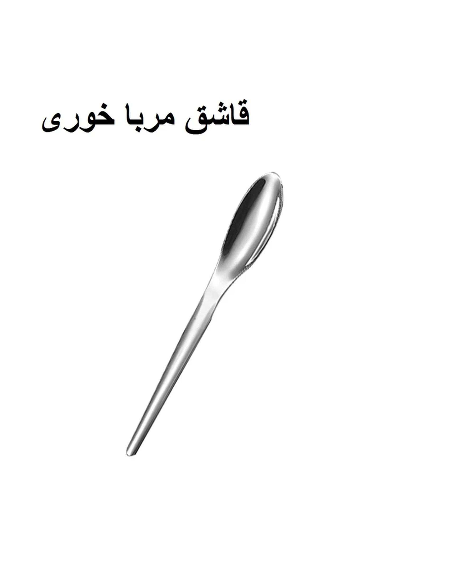 سرویس قاشق و چنگال 6 پارچه استیل جی فی نی GIFFINI مدل 668