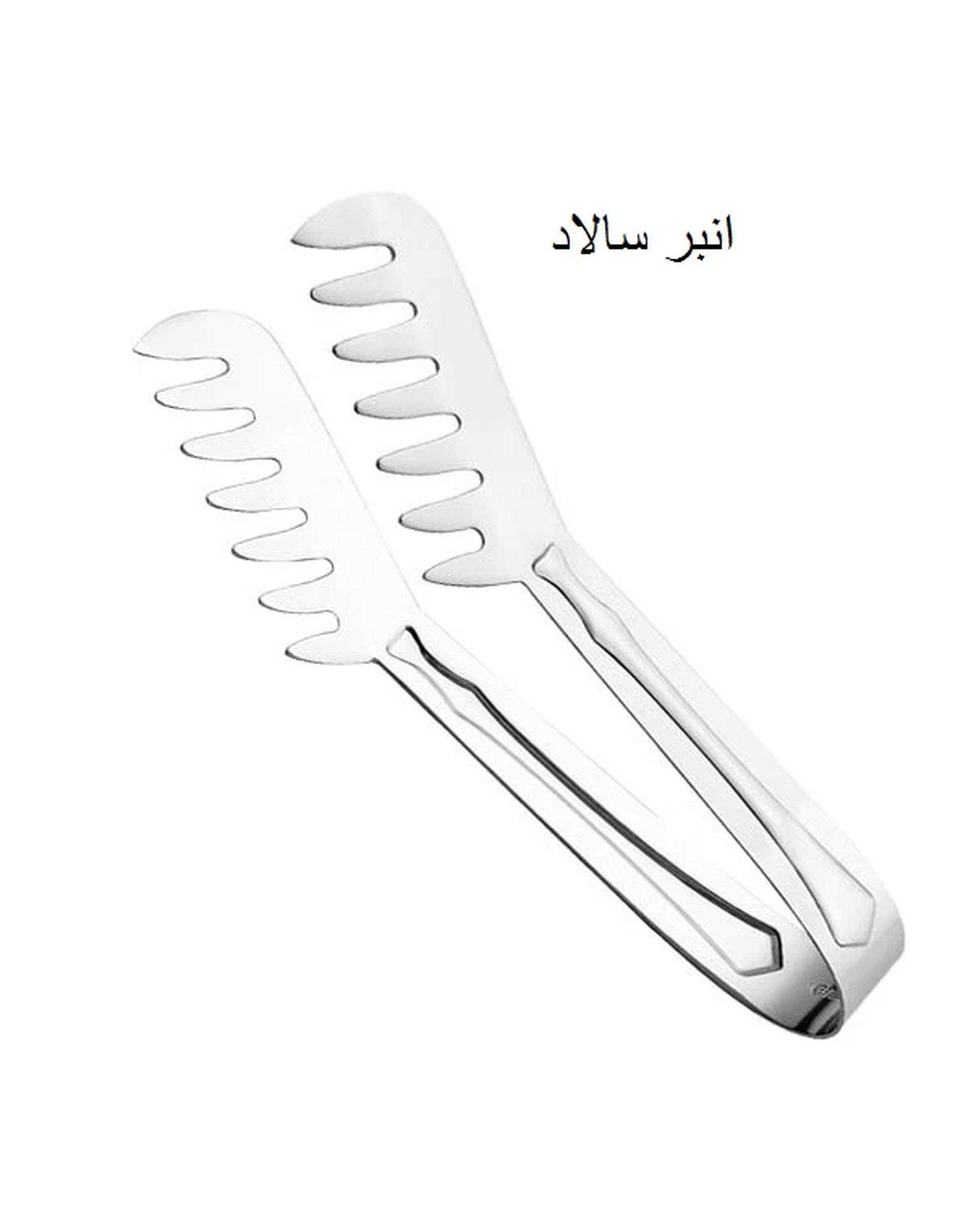 سرویس قاشق و چنگال 143 پارچه استیل جی فی نی GIFFINI مدل 58 سوپرلاکچری