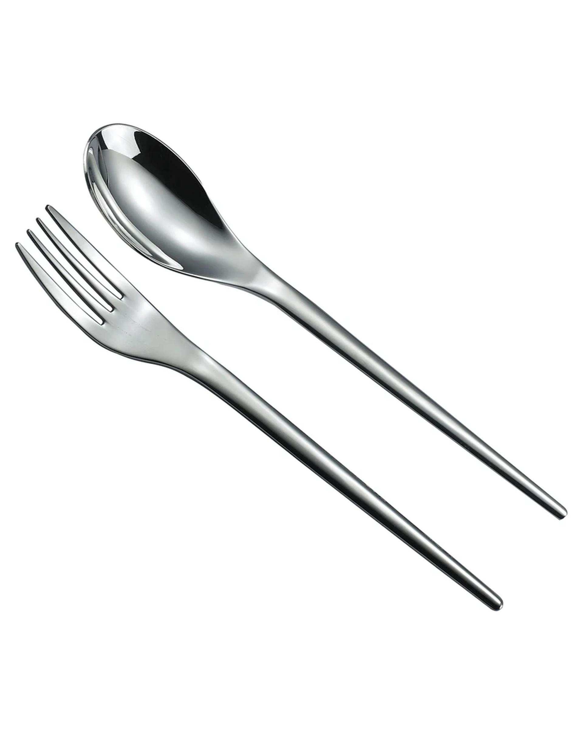 سرویس قاشق و چنگال و کارد 7 پارچه استیل جی فی نی GIFFINI مدل G-7