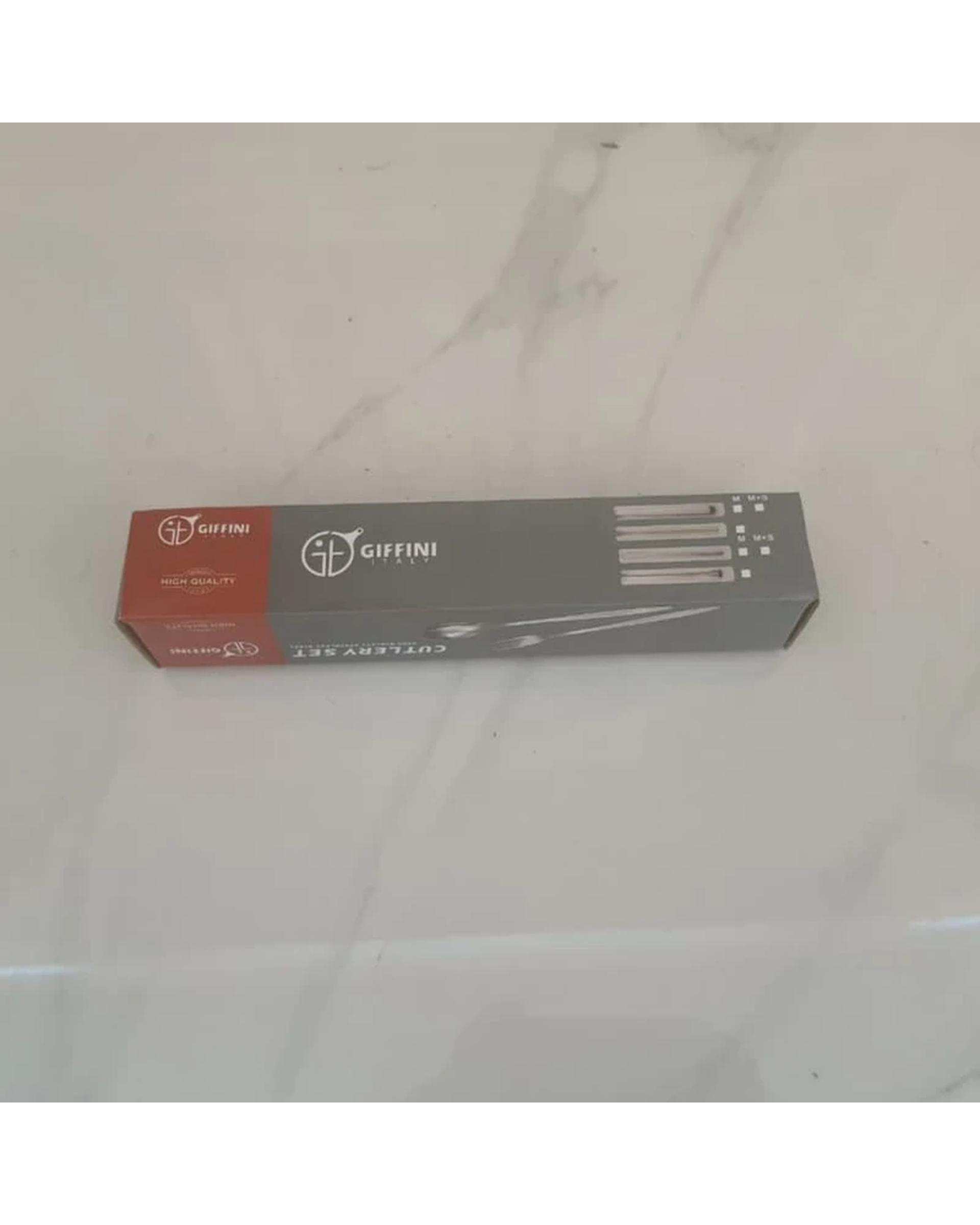 سرویس قاشق و چنگال و کارد 7 پارچه استیل جی فی نی GIFFINI مدل G-7