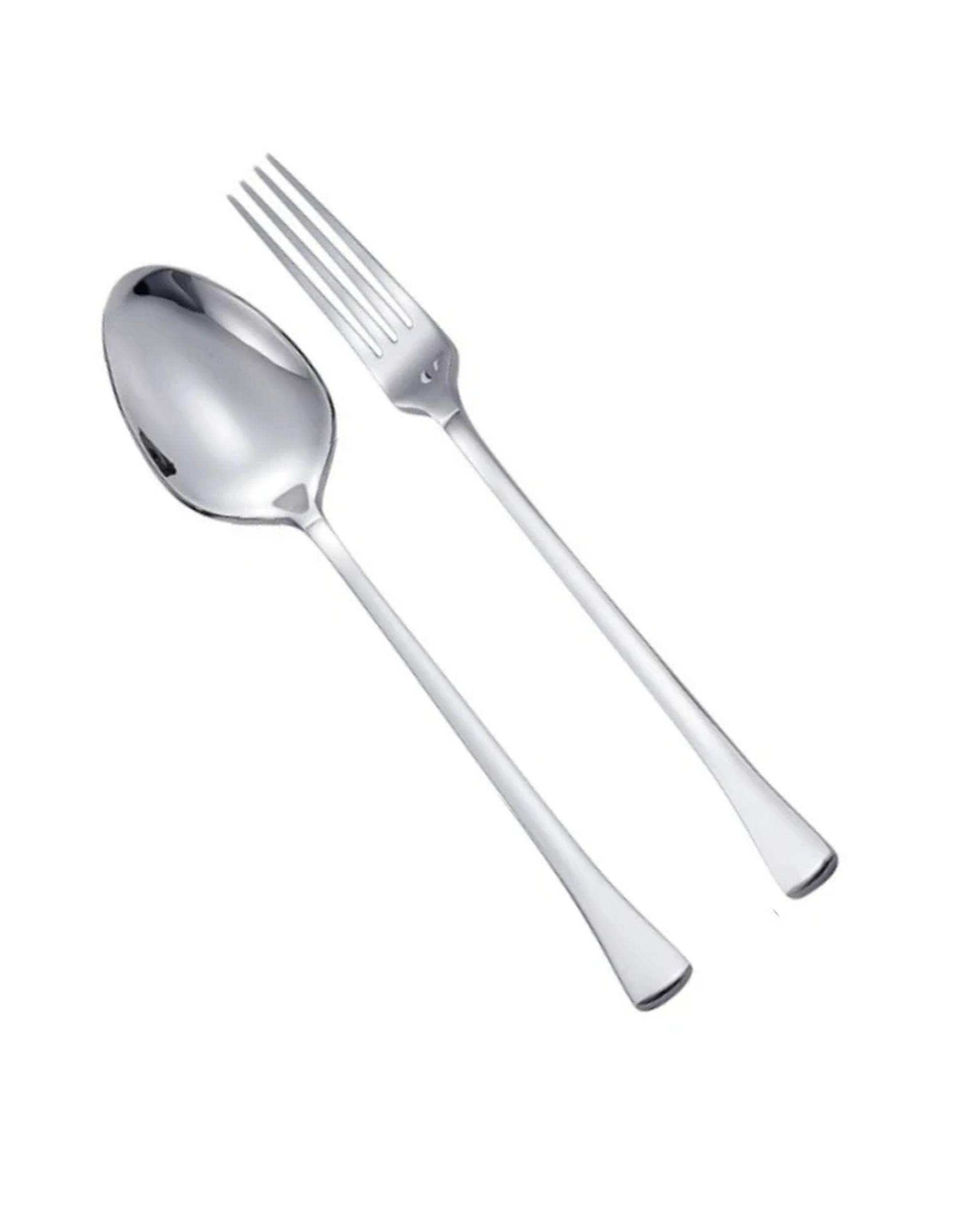 ست قاشق و چنگال استیل جی فی نی GIFFINI کد 04 مجموعه 4 عددی