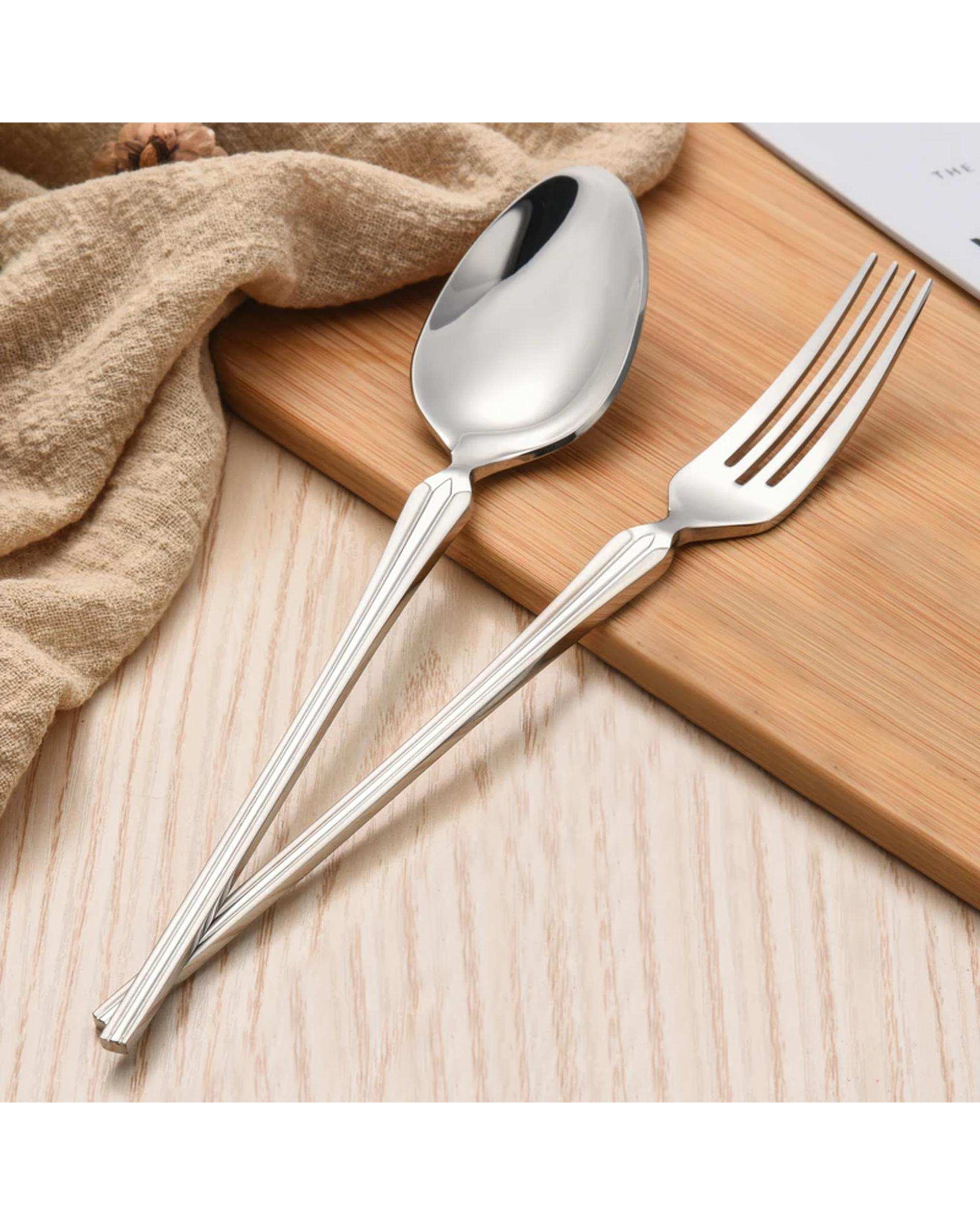 سرویس قاشق و چنگال 148 پارچه استیل جی فی نی GIFFINI مدل A-03 لاکچری