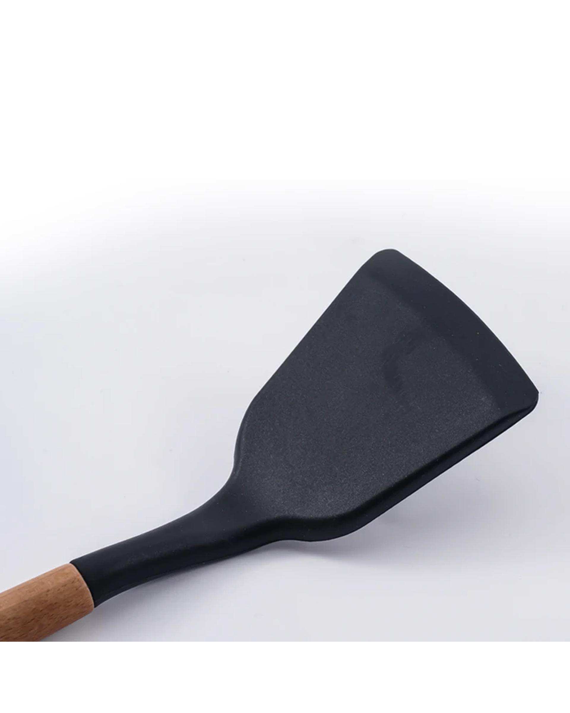 سرویس کفگیر و ملاقه 12 پارچه مشکی جی فی نی GIFFINI مدل G-012