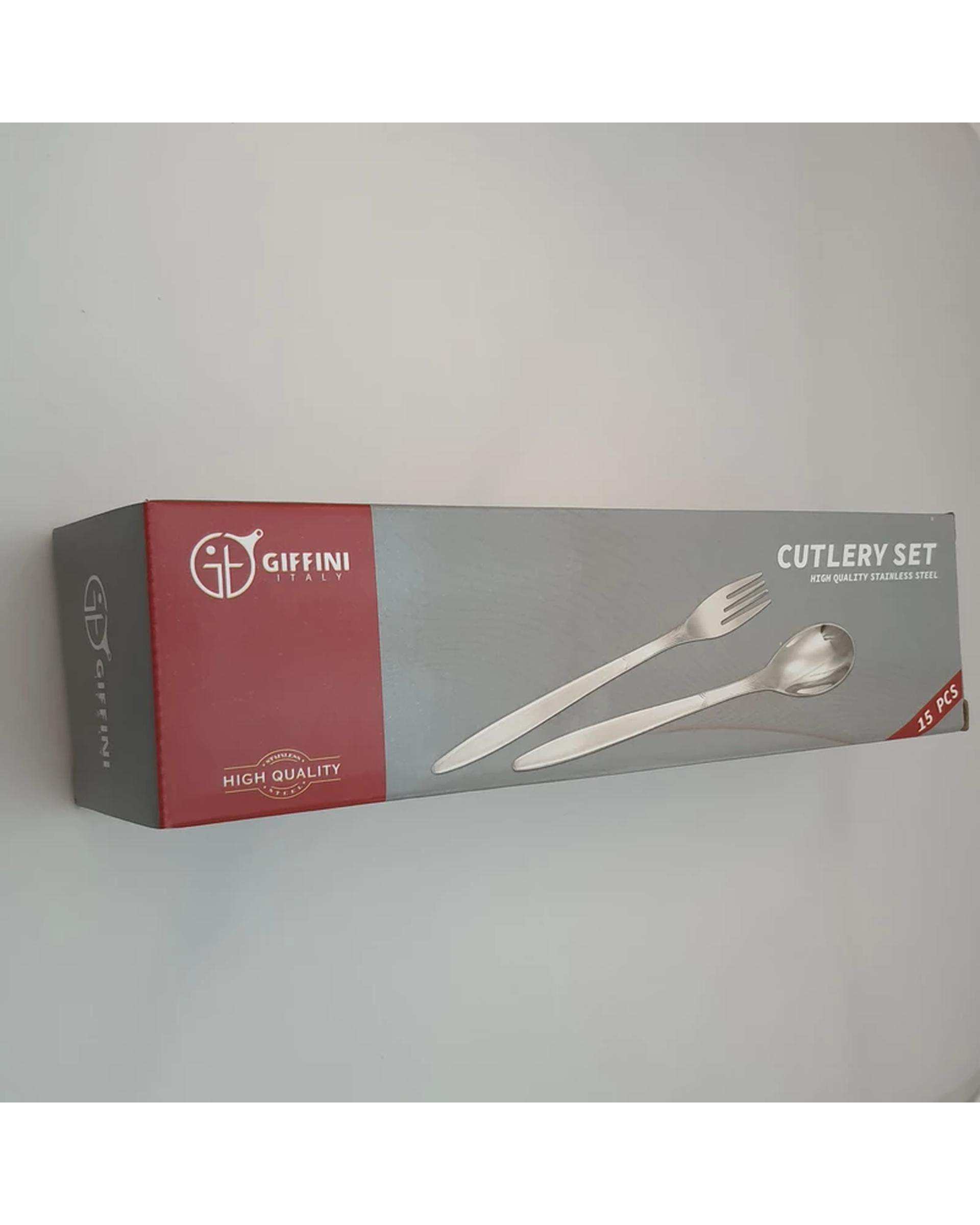 سرویس کفگیر 3 پارچه استیل جی فی نی GIFFINI مدل G-01